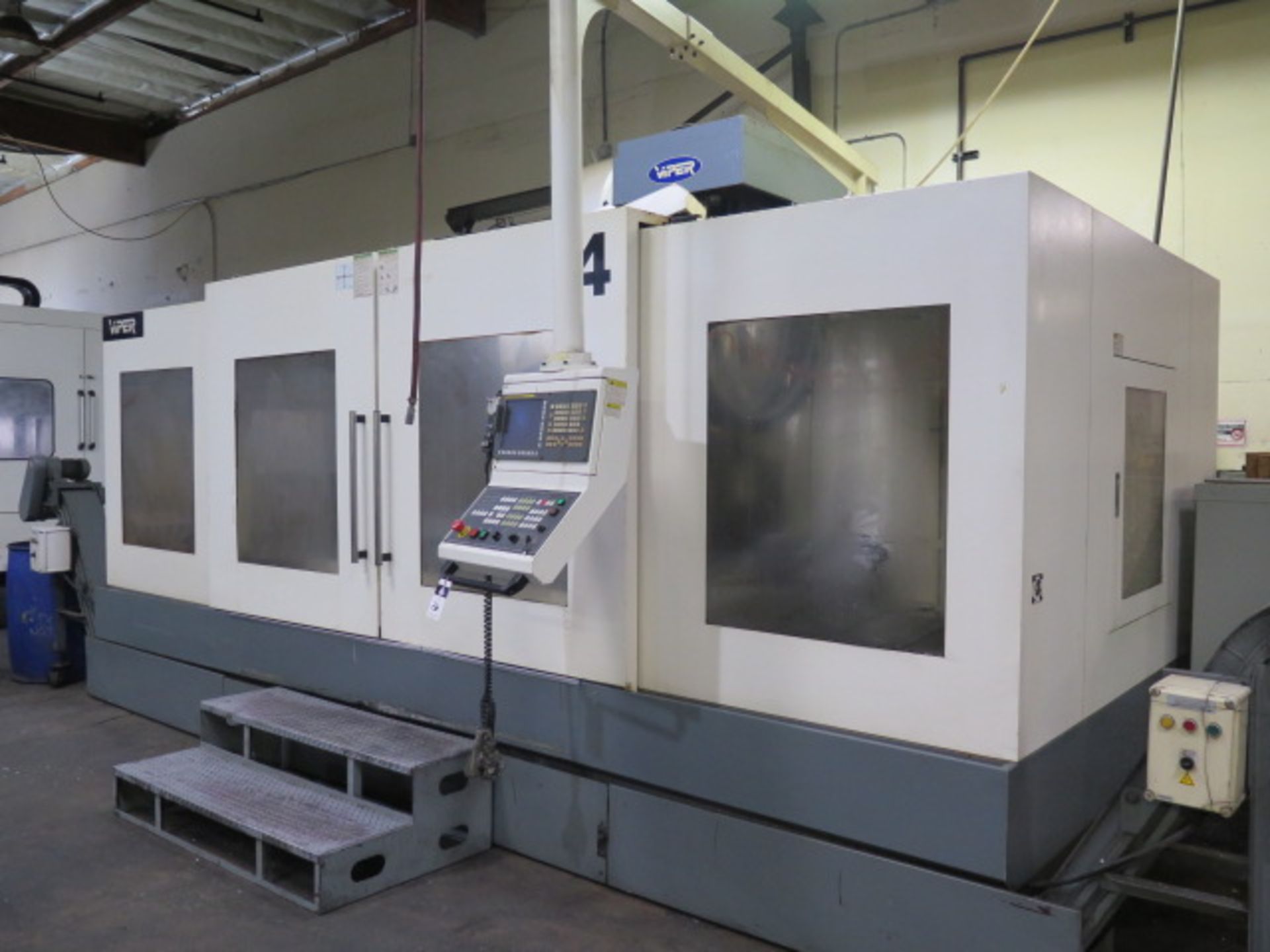 2010 Mighty Viper VMC-2100 5AB True 5-Axis CNC VMC, s/n 011795 w/ Fanuc 30i MODEL A, SOLD AS IS - Image 3 of 26