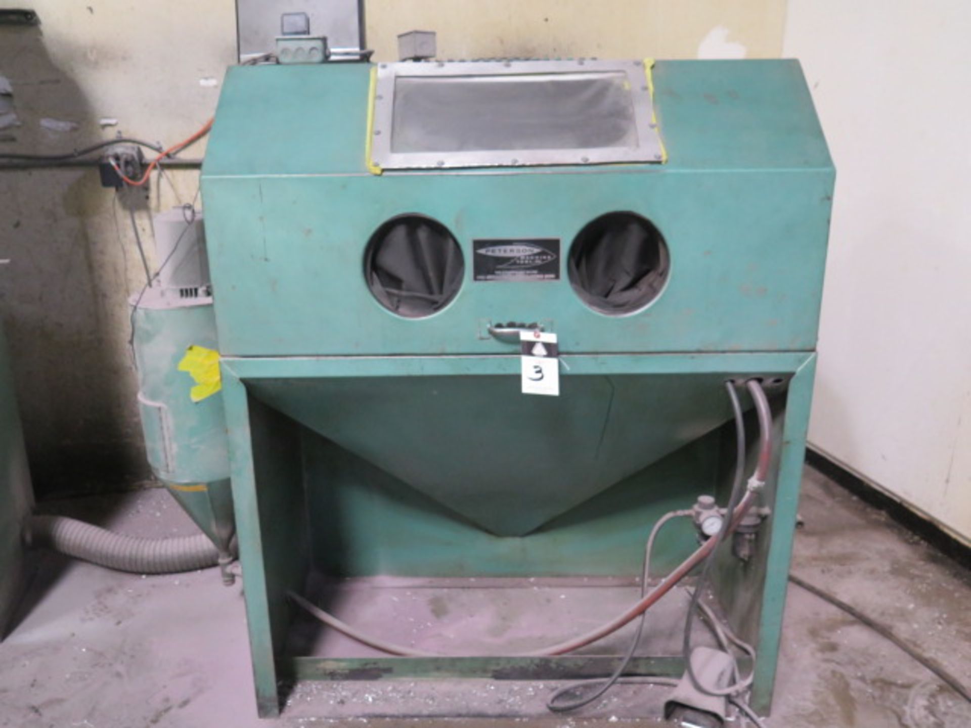 Peterson Dry Blast Cabinet w/ Dust Collector (SOLD AS-IS - NO WARRANTY) - Image 2 of 7