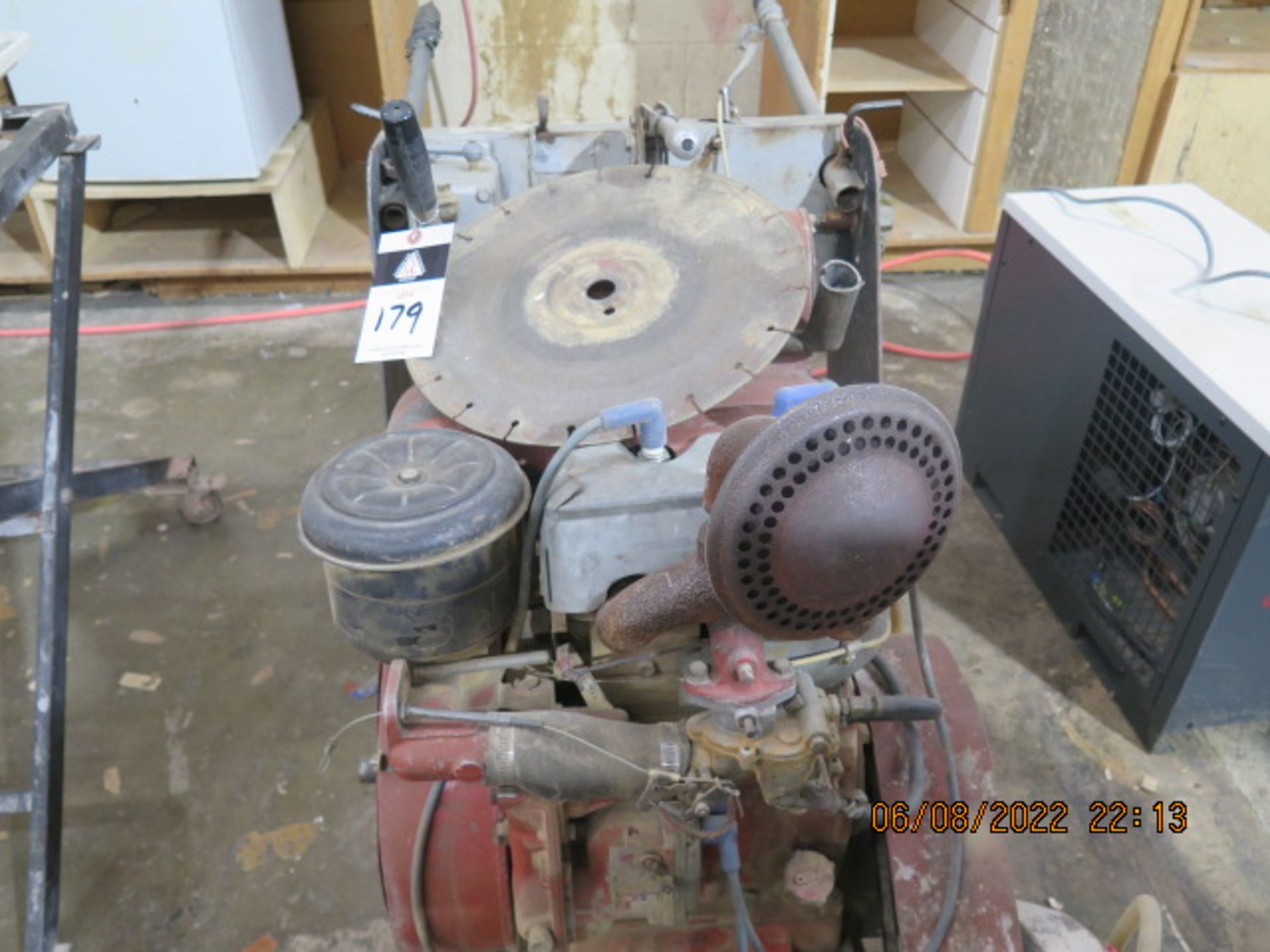 Gas Powered Concrete Saw w/ Diamond Blade (SOLD AS-IS - NO WARRANTY) - Image 3 of 5