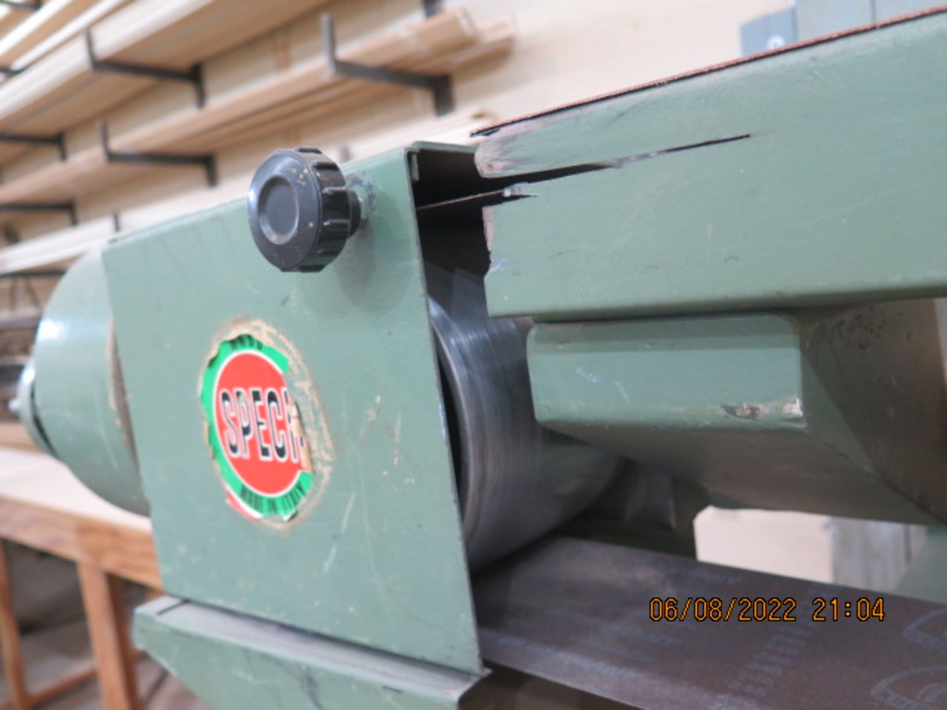 Special (Italian) 6” Stroke Sander w/ 31” x 114” Sliding Table (SOLD AS-IS - NO WARRANTY) - Image 5 of 8