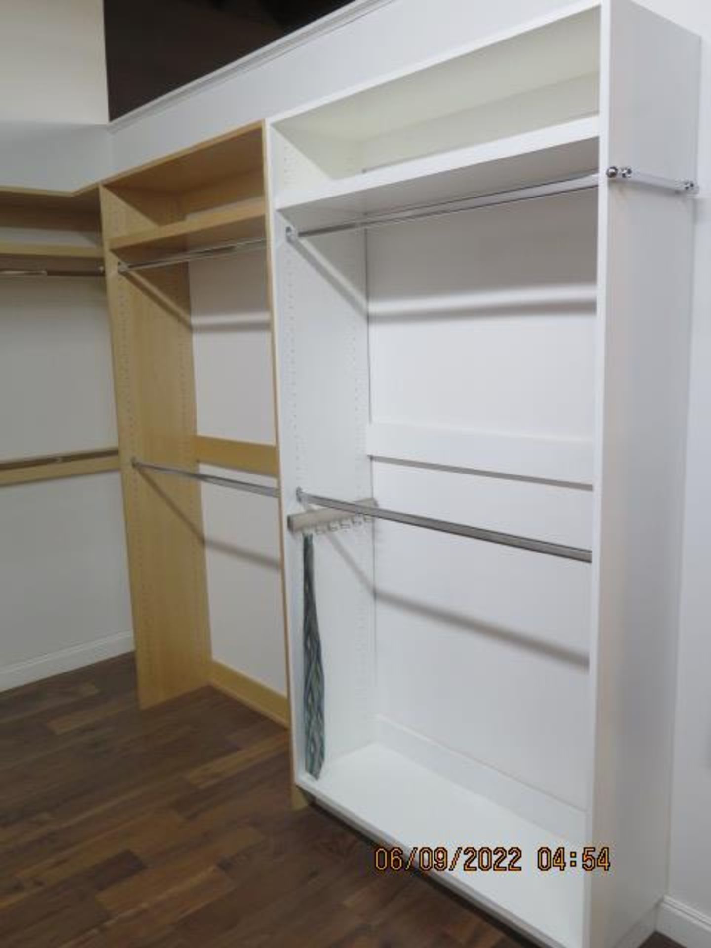 Closet StorageSystem (NO Chairs or Display pieces - Owner will help to dismantle) (SOLD AS-IS - NO - Image 2 of 3