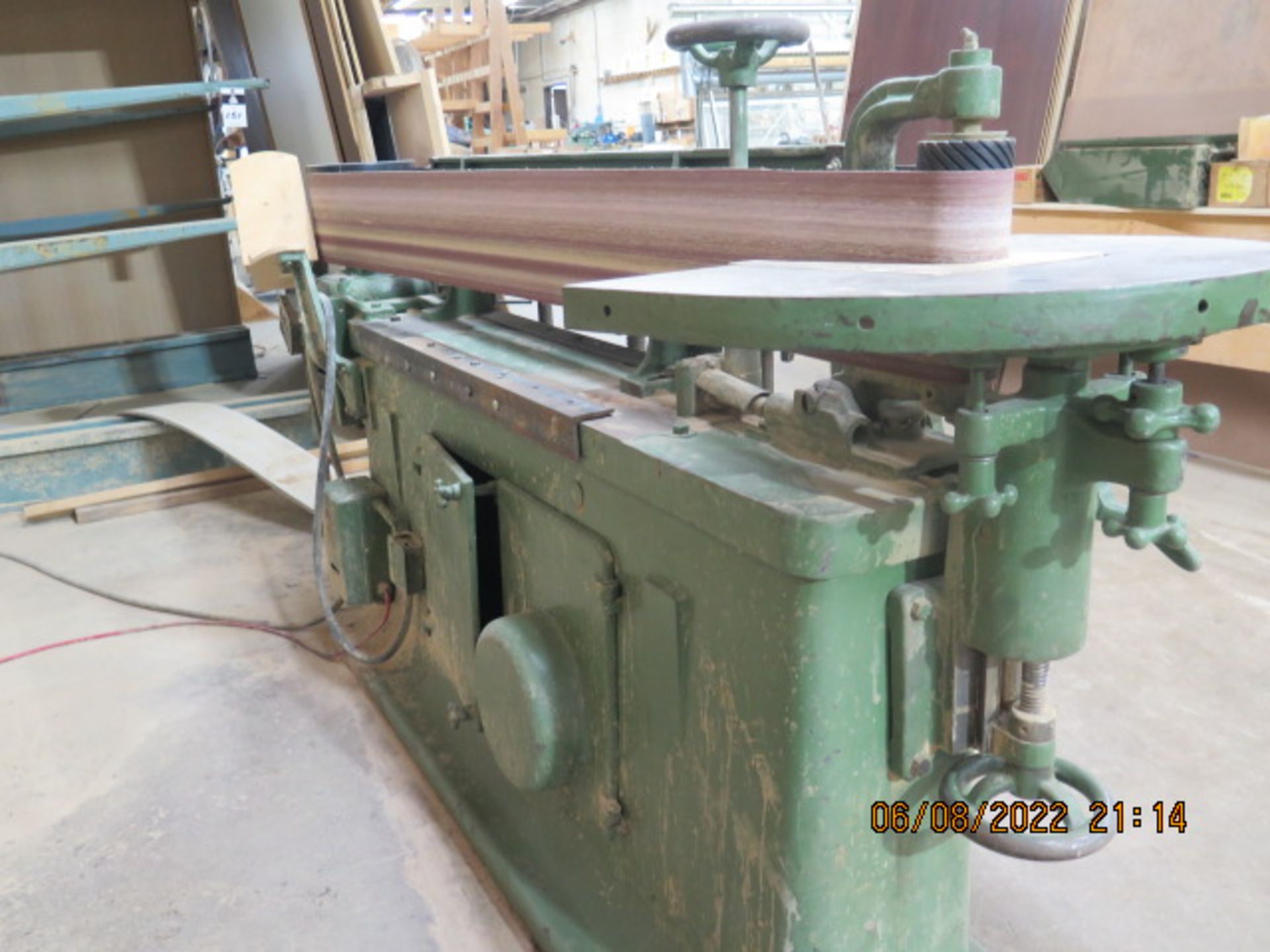 Ekstrom-Carlson No. 112 8” Egge Belt Sander s/n 112-49 (SOLD AS-IS - NO WARRANTY) - Image 7 of 8