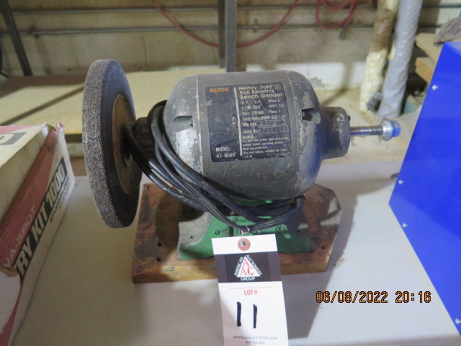 Allied Bench Grinder (SOLD AS-IS - NO WARRANTY)