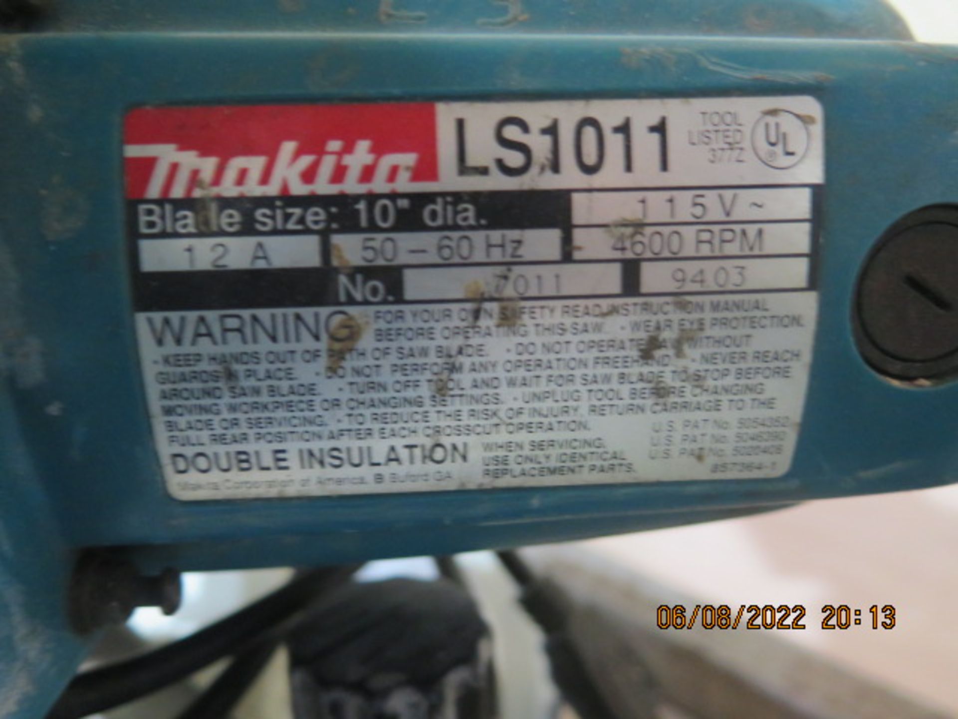 Makita Miter Saw (SOLD AS-IS - NO WARRANTY) - Image 6 of 6