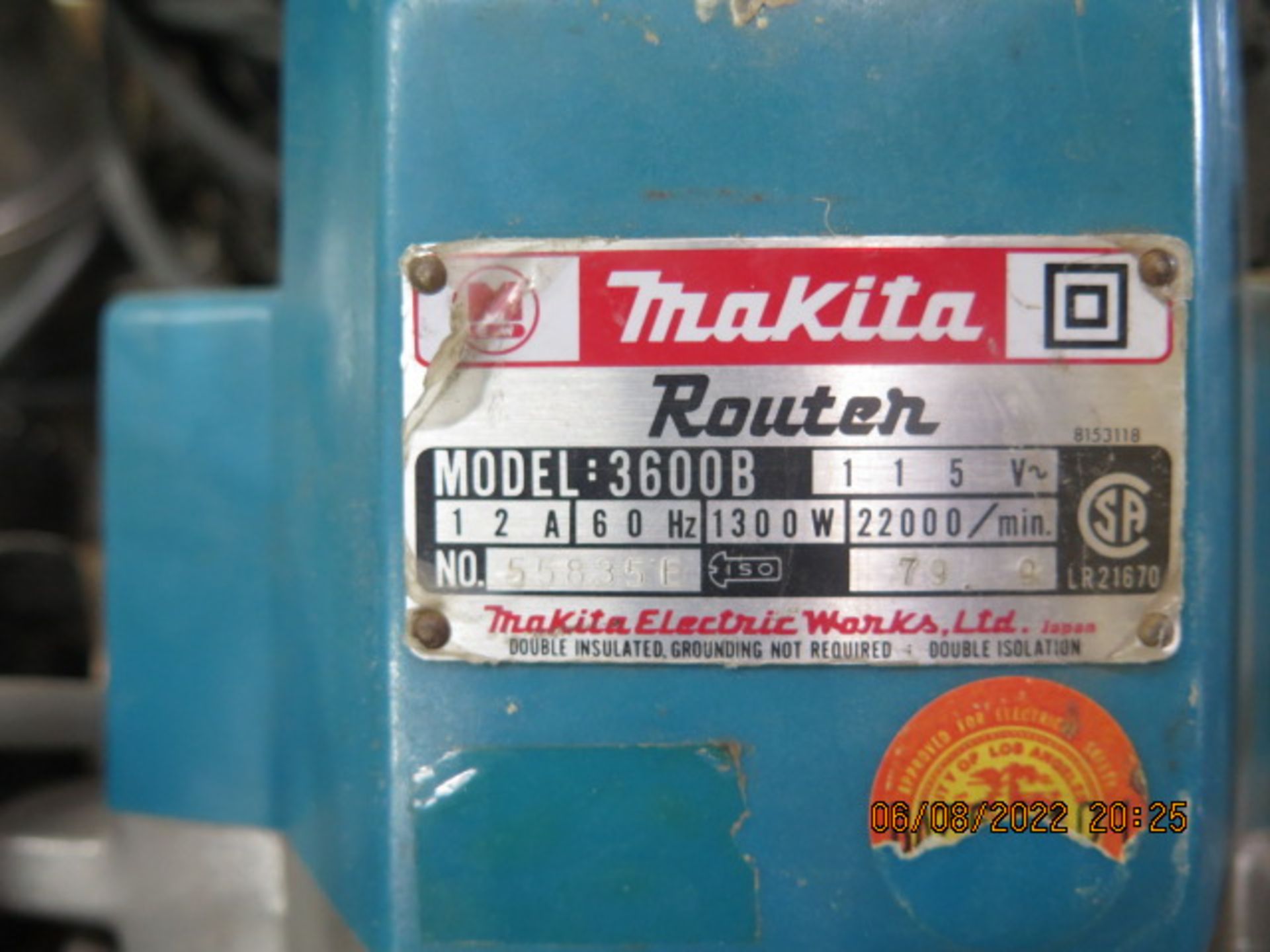 Makita Routers (2) (SOLD AS-IS - NO WARRANTY) - Image 6 of 6