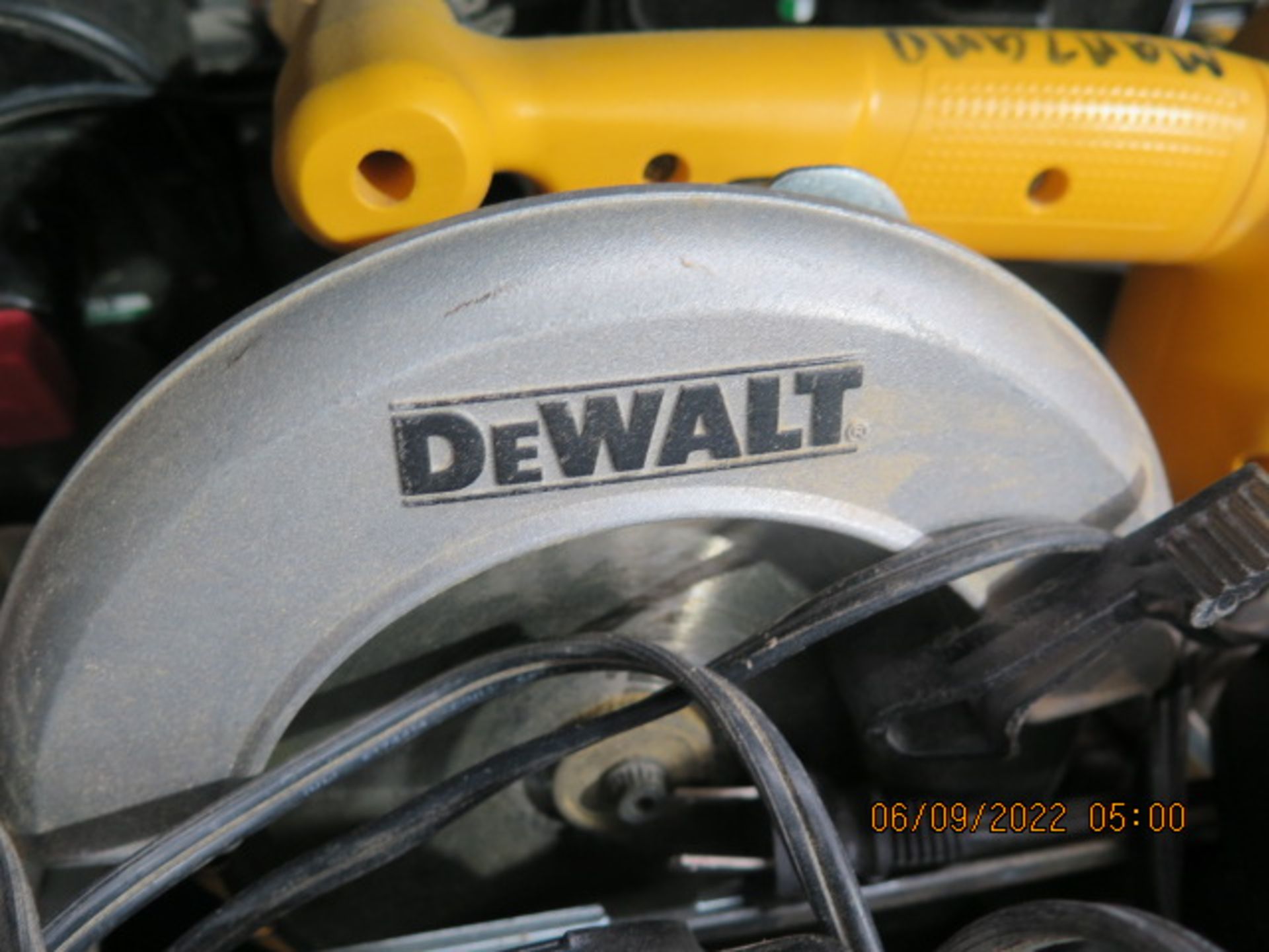 DeWalt Circular Saw and Drill Set w/ Charger (SOLD AS-IS - NO WARRANTY) - Image 5 of 5