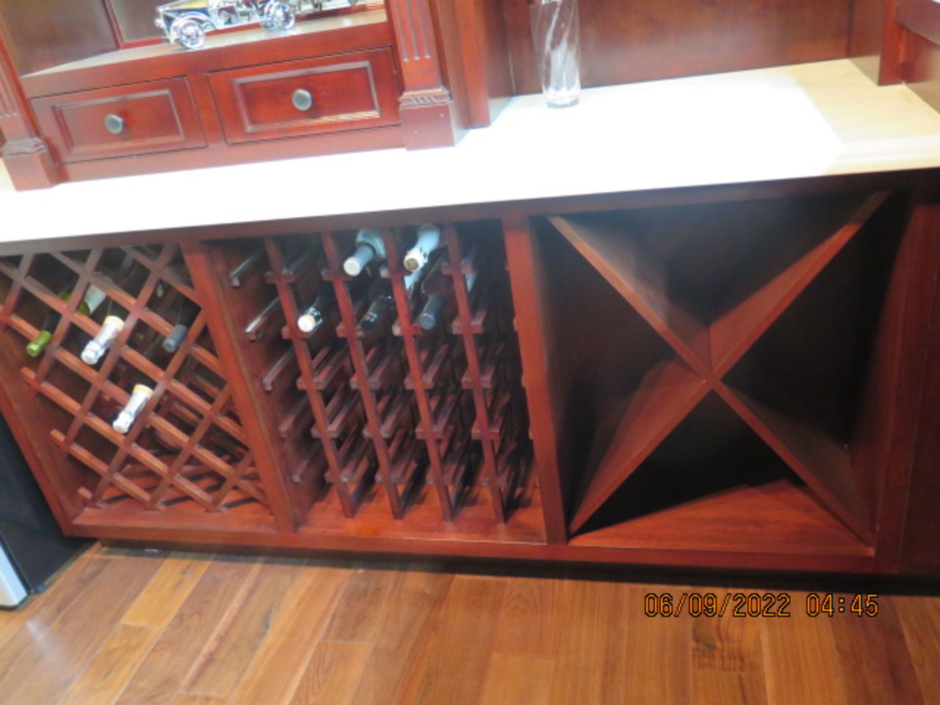 Custom Bar (NO Chairs or Display pieces - Owner will help to dismantle) (SOLD AS-IS - NO WARRANTY) - Image 6 of 10