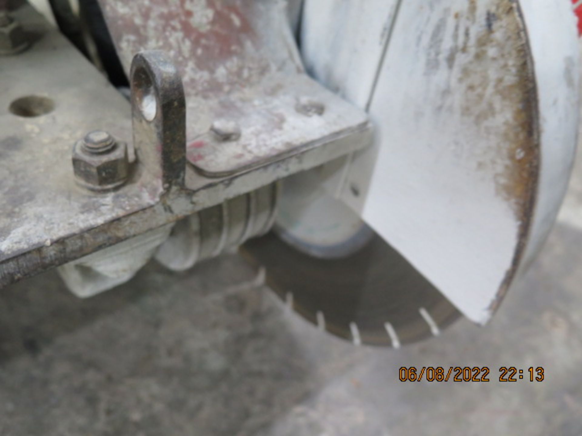 Gas Powered Concrete Saw w/ Diamond Blade (SOLD AS-IS - NO WARRANTY) - Image 4 of 5