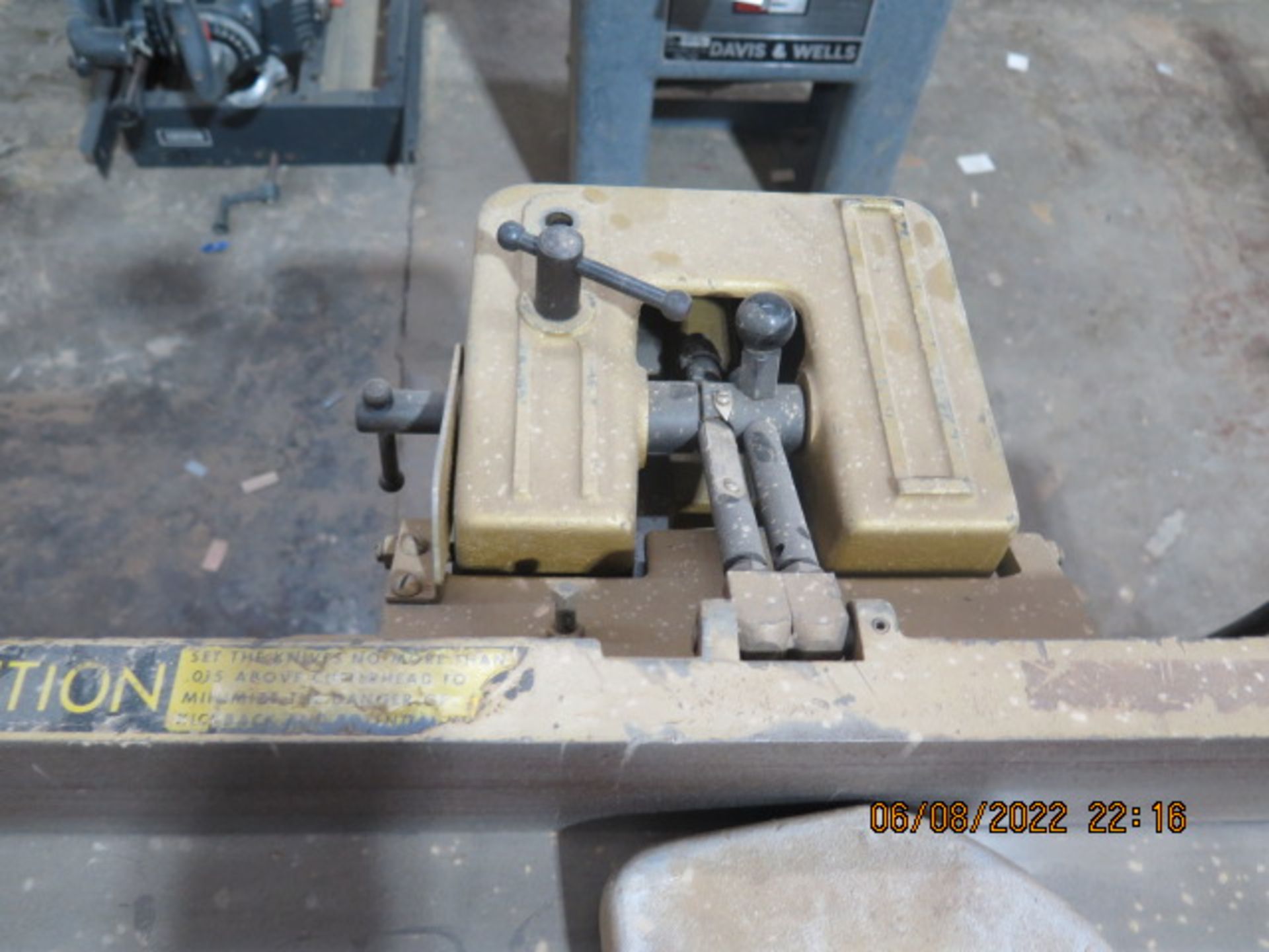 Powermatic mdl. 60 8” Jointer s/n 8761069 (SOLD AS-IS - NO WARRANTY) - Image 5 of 7