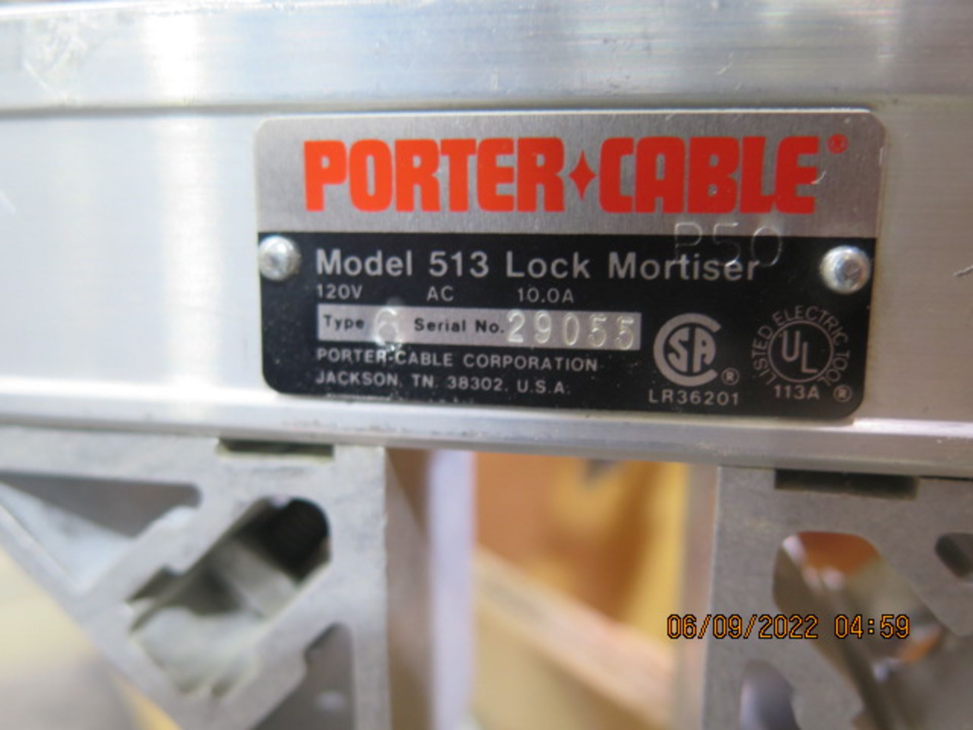 Porter Cable mdl. 513 Lock Mortiser w/ Router and Acces (SOLD AS-IS - NO WARRANTY) - Image 6 of 6