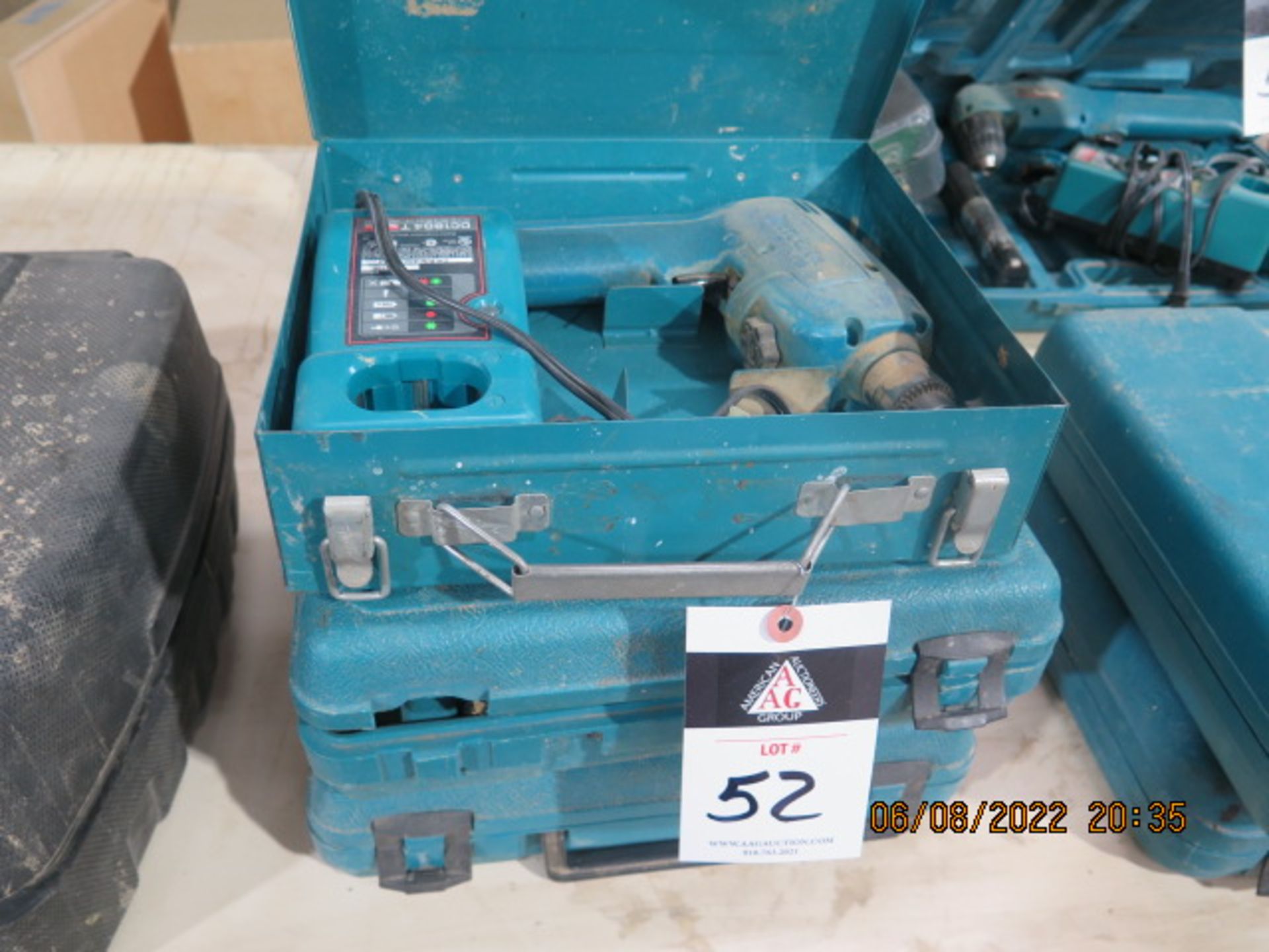 Makita 9.6 Volt Drills (3) w/ Chargers (SOLD AS-IS - NO WARRANTY)