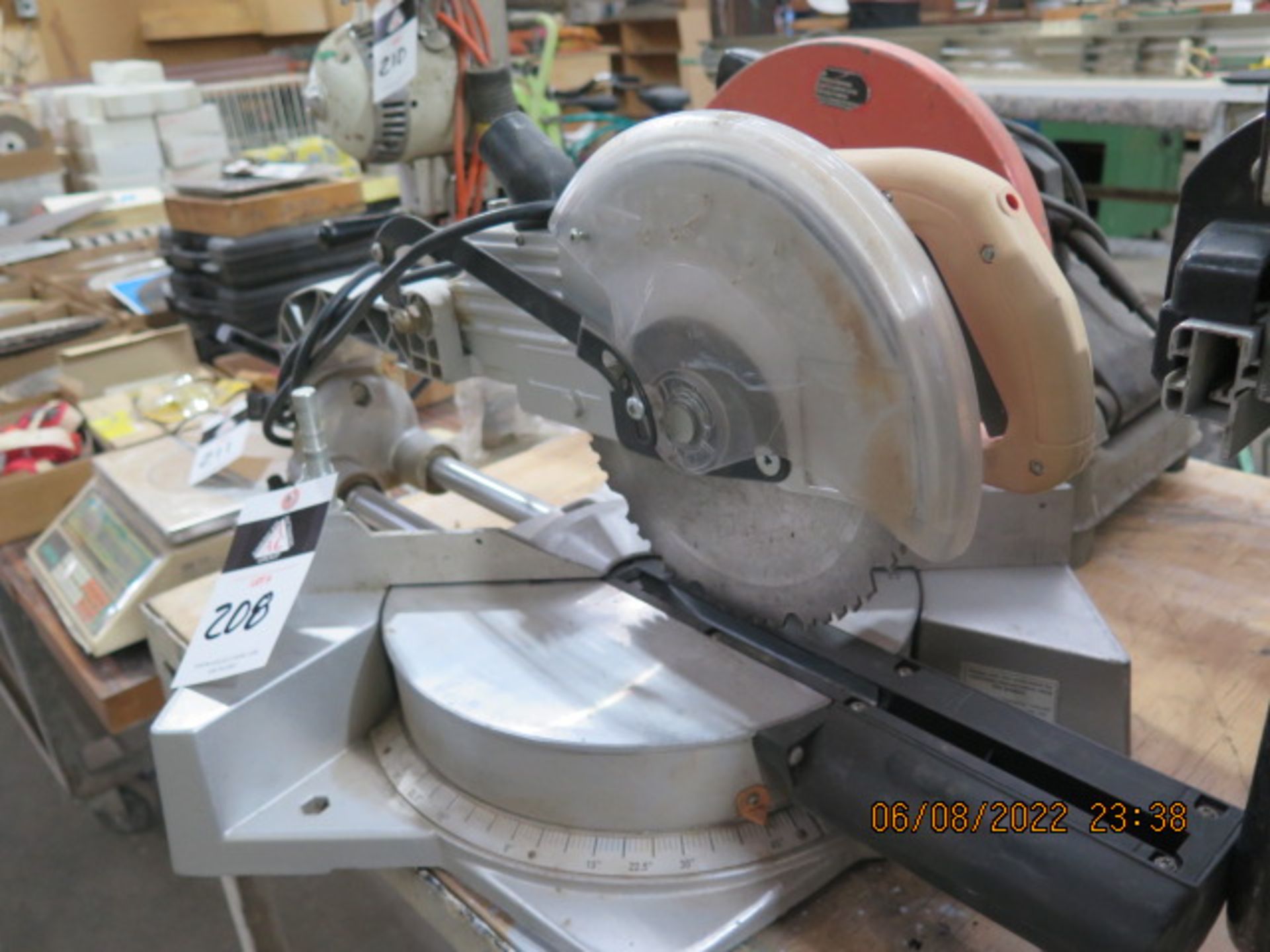 Chicago Electric Sliding Arm Compound Miter Saw (SOLD AS-IS - NO WARRANTY) - Image 2 of 5