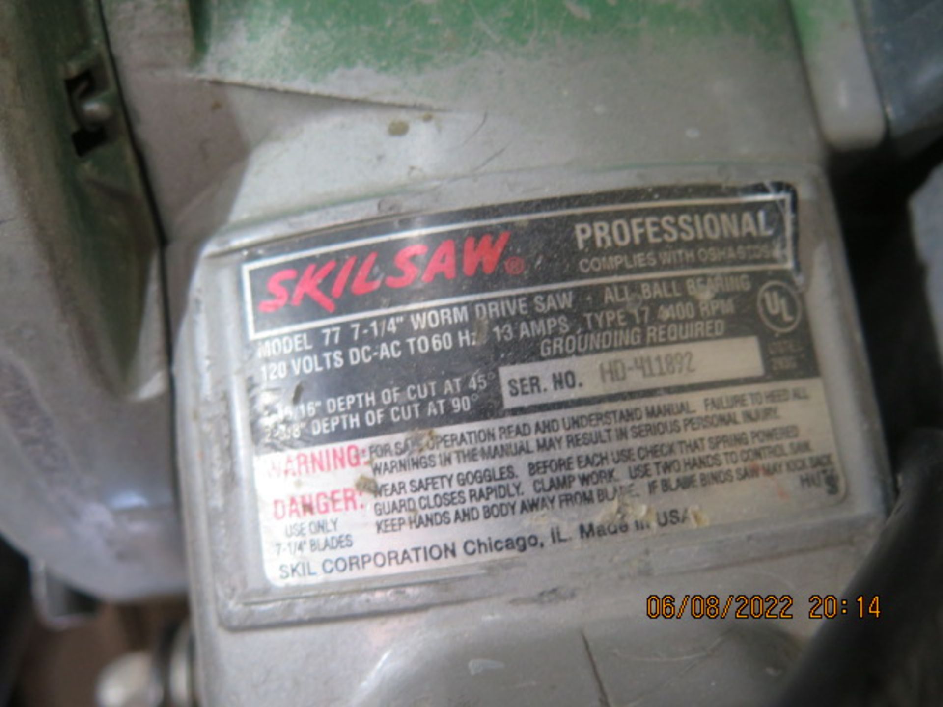 Skilsaw Circular Saws (2) (SOLD AS-IS - NO WARRANTY) - Image 5 of 5