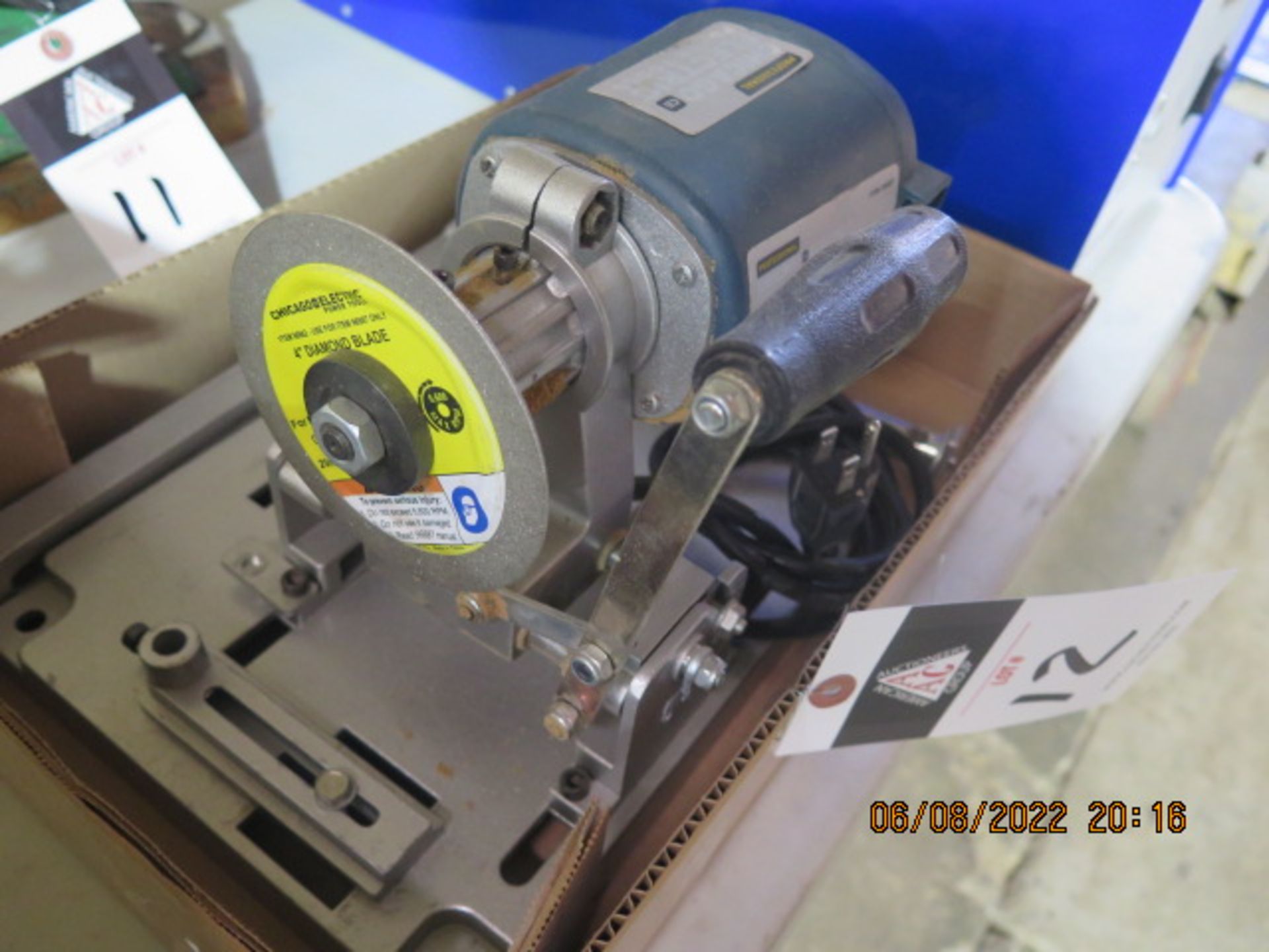Chicago Electric Curcular Saw Blade Sharpener w/ Diamond Blade (SOLD AS-IS - NO WARRANTY) - Image 2 of 6