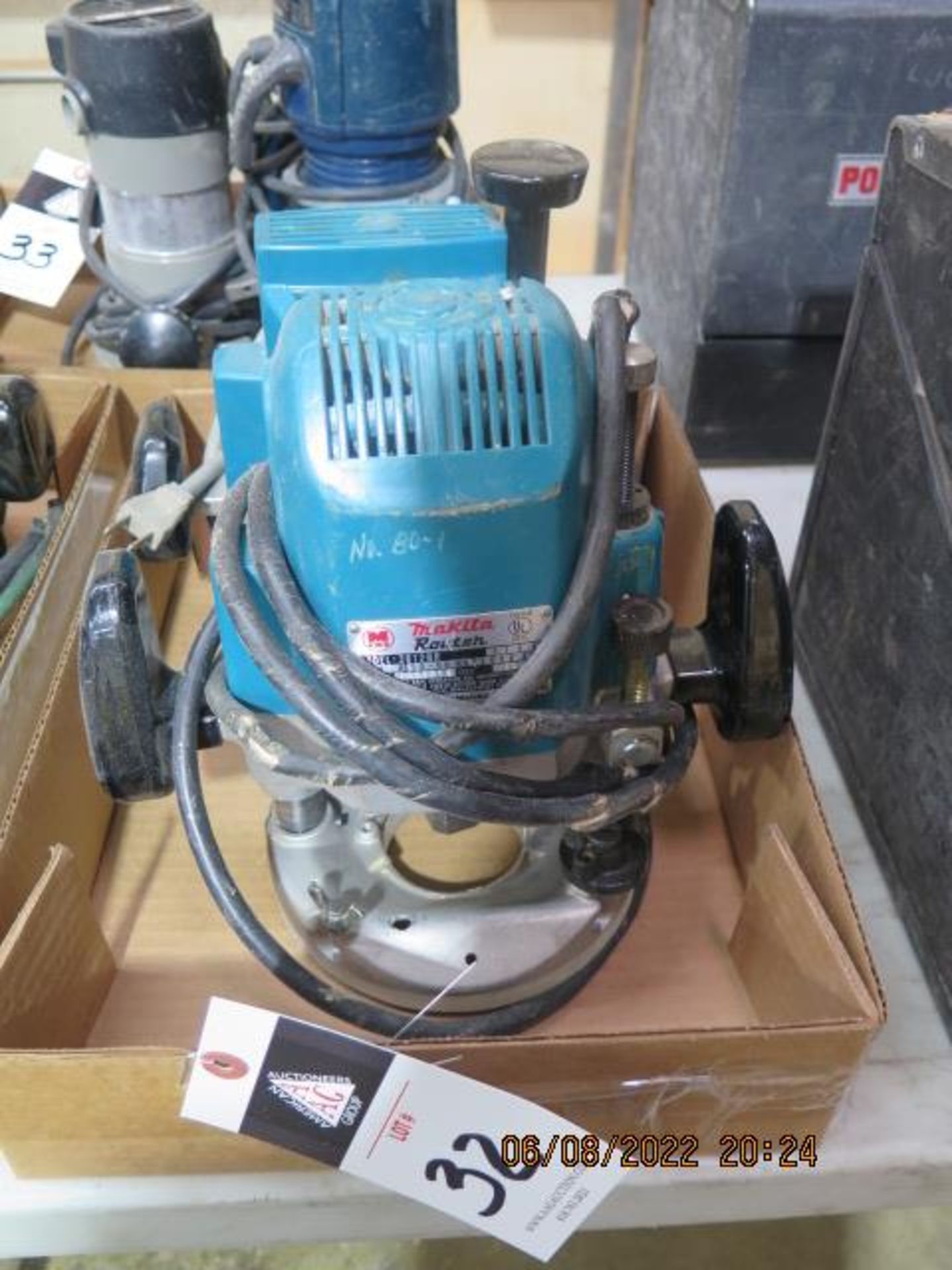 Makita Routers (2) (SOLD AS-IS - NO WARRANTY)