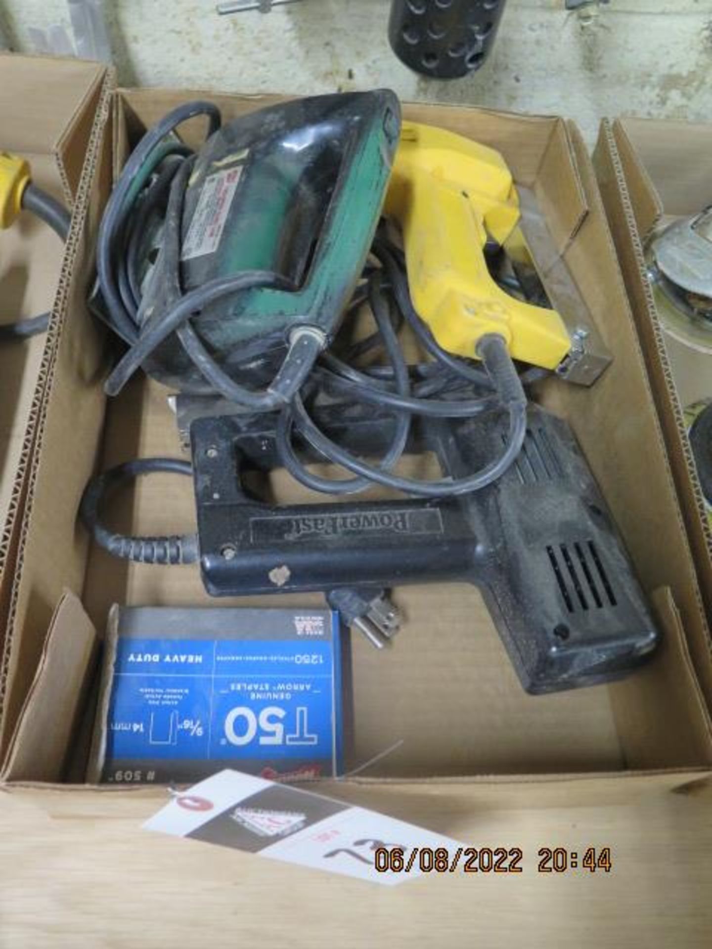 Electric Staplers and Jig Saw (3) (SOLD AS-IS - NO WARRANTY)
