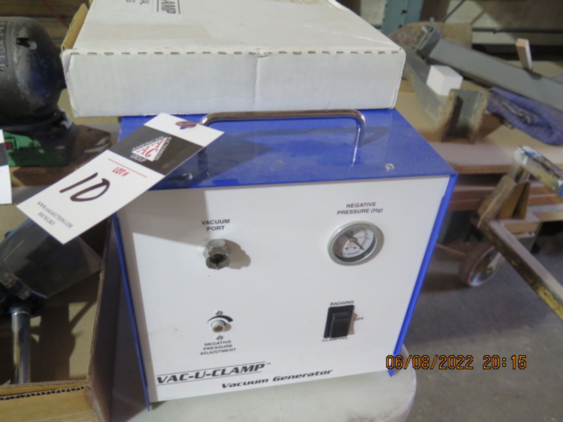 Vac-U-Clamp Vacuum Clamping System (SOLD AS-IS - NO WARRANTY)