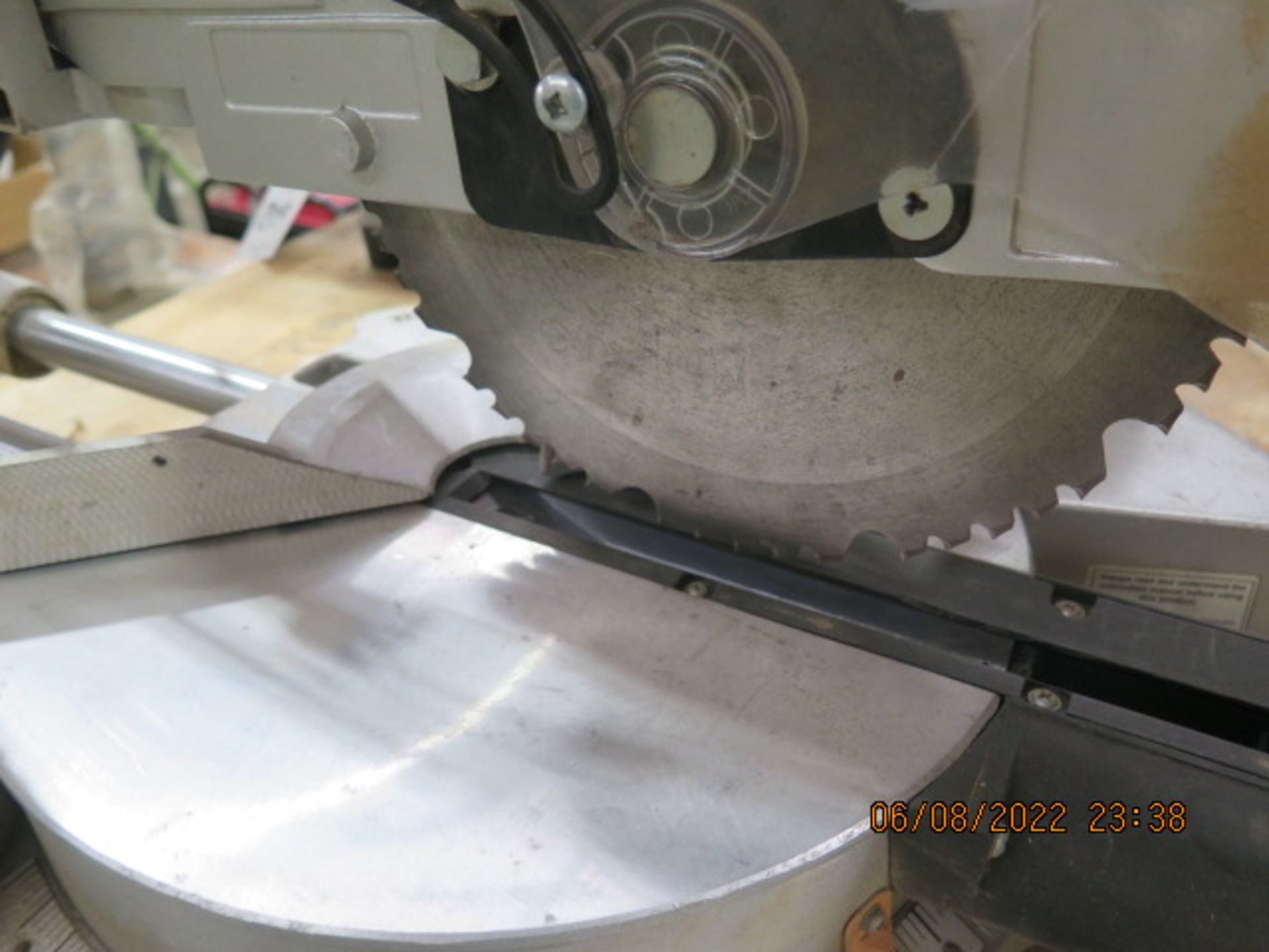 Chicago Electric Sliding Arm Compound Miter Saw (SOLD AS-IS - NO WARRANTY) - Image 3 of 5