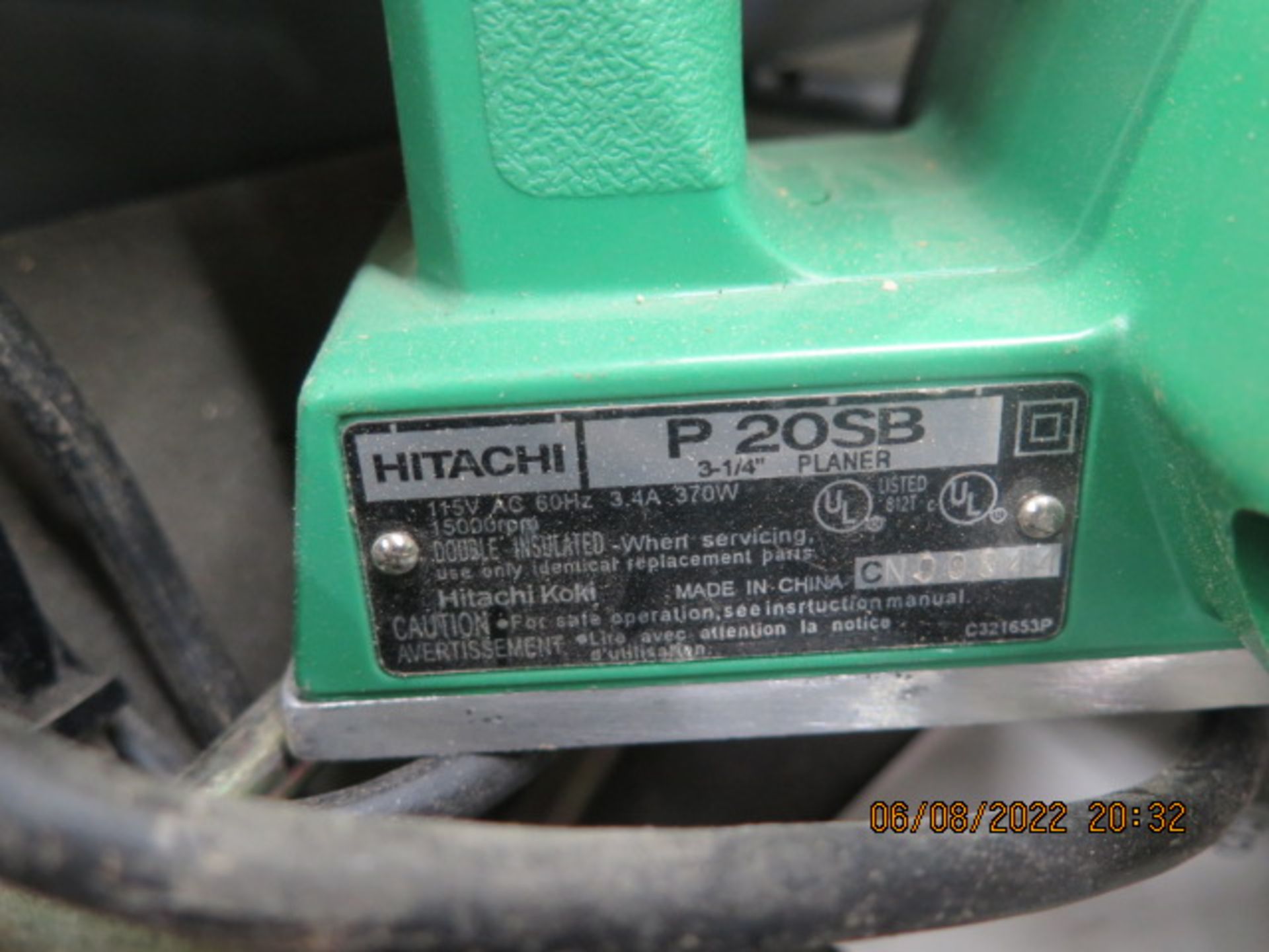 Hitachi Electric Planer (SOLD AS-IS - NO WARRANTY) - Image 5 of 5