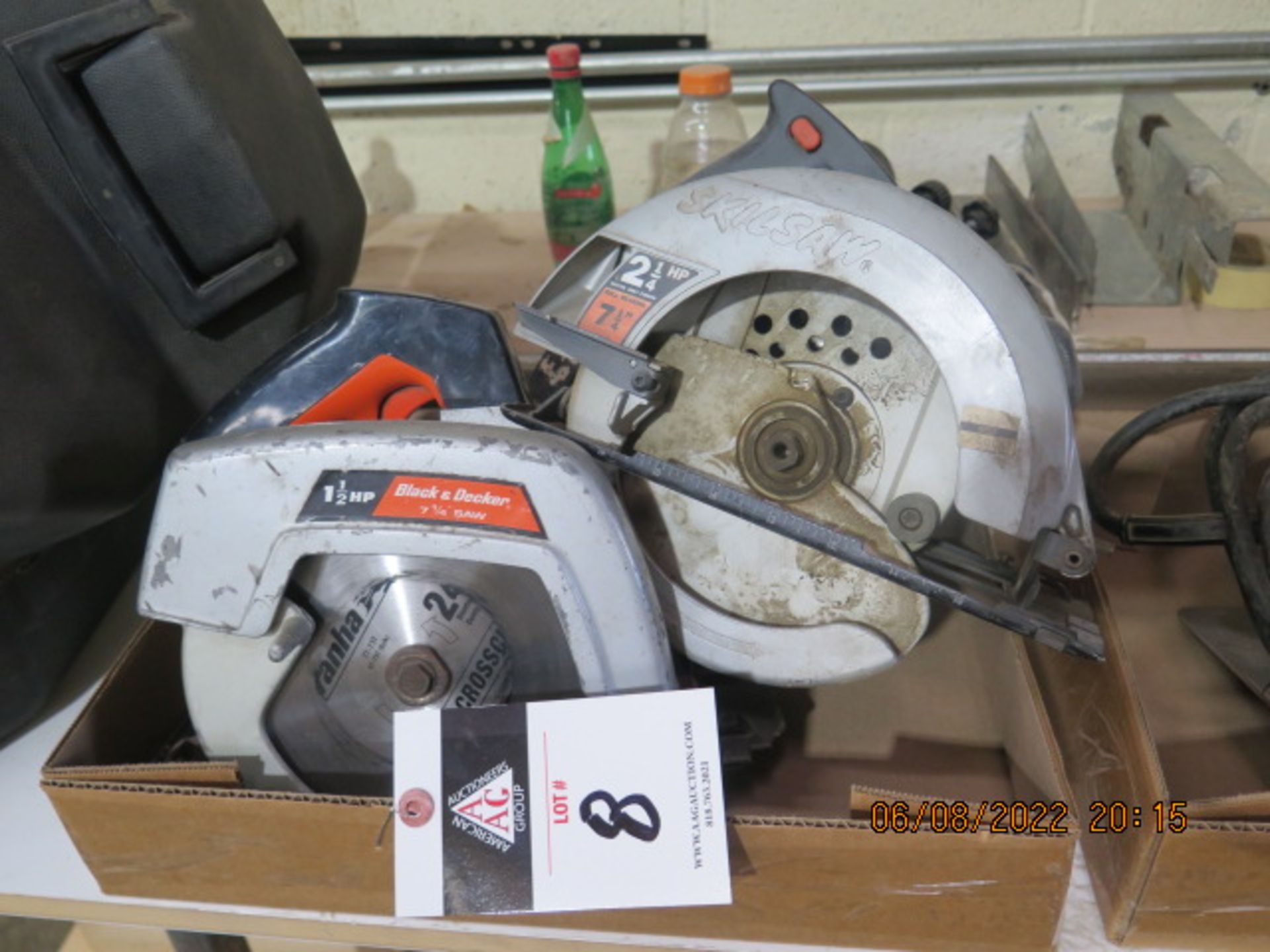 Skilsaw and Black & Decker Circular Saws (2) (SOLD AS-IS - NO WARRANTY)