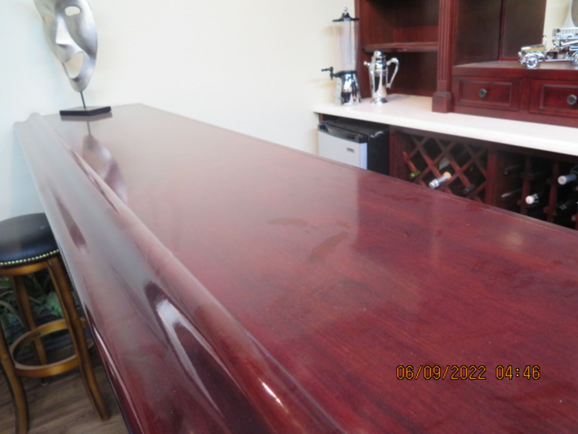 Custom Bar (NO Chairs or Display pieces - Owner will help to dismantle) (SOLD AS-IS - NO WARRANTY) - Image 10 of 10