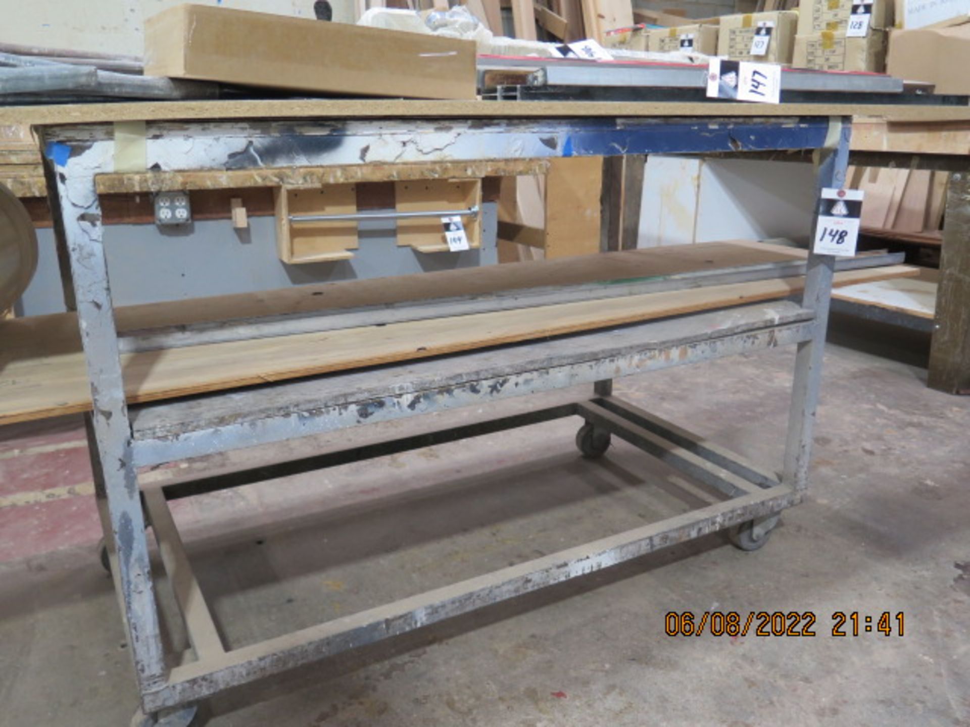 Rolling Table (SOLD AS-IS - NO WARRANTY) - Image 2 of 2