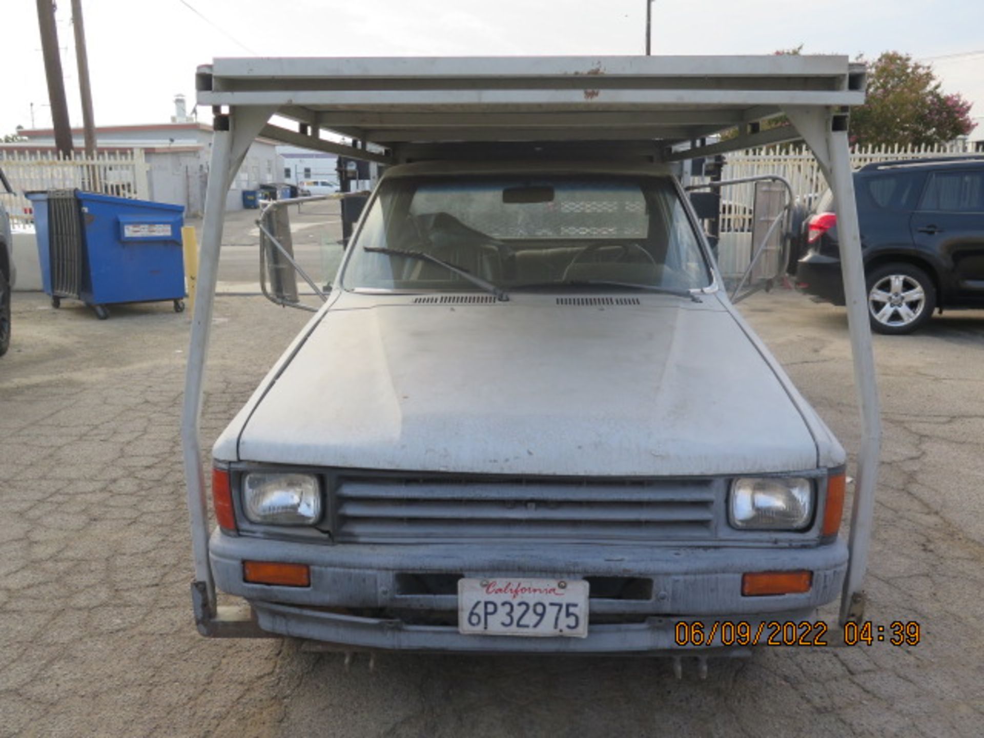 1987 Toyota 9' Stake Bed Truck Lisc# 6P32975 w/ Gas Engine, 5-Speed Manual Trans, SOLD AS IS - Image 2 of 17