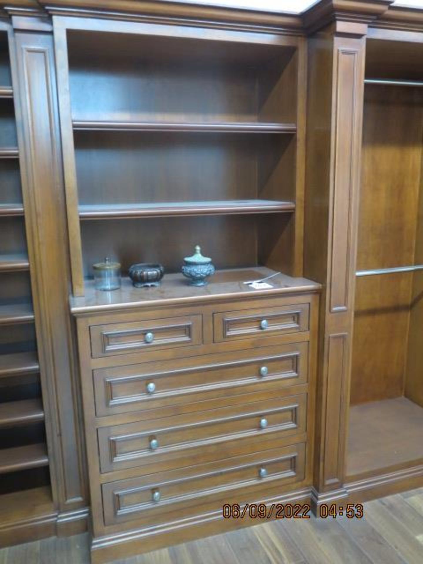 Bedroom or Closet Storage (NO Chairs or Display pieces - Owner will help to dismantle), SOLD AS IS - Image 3 of 7