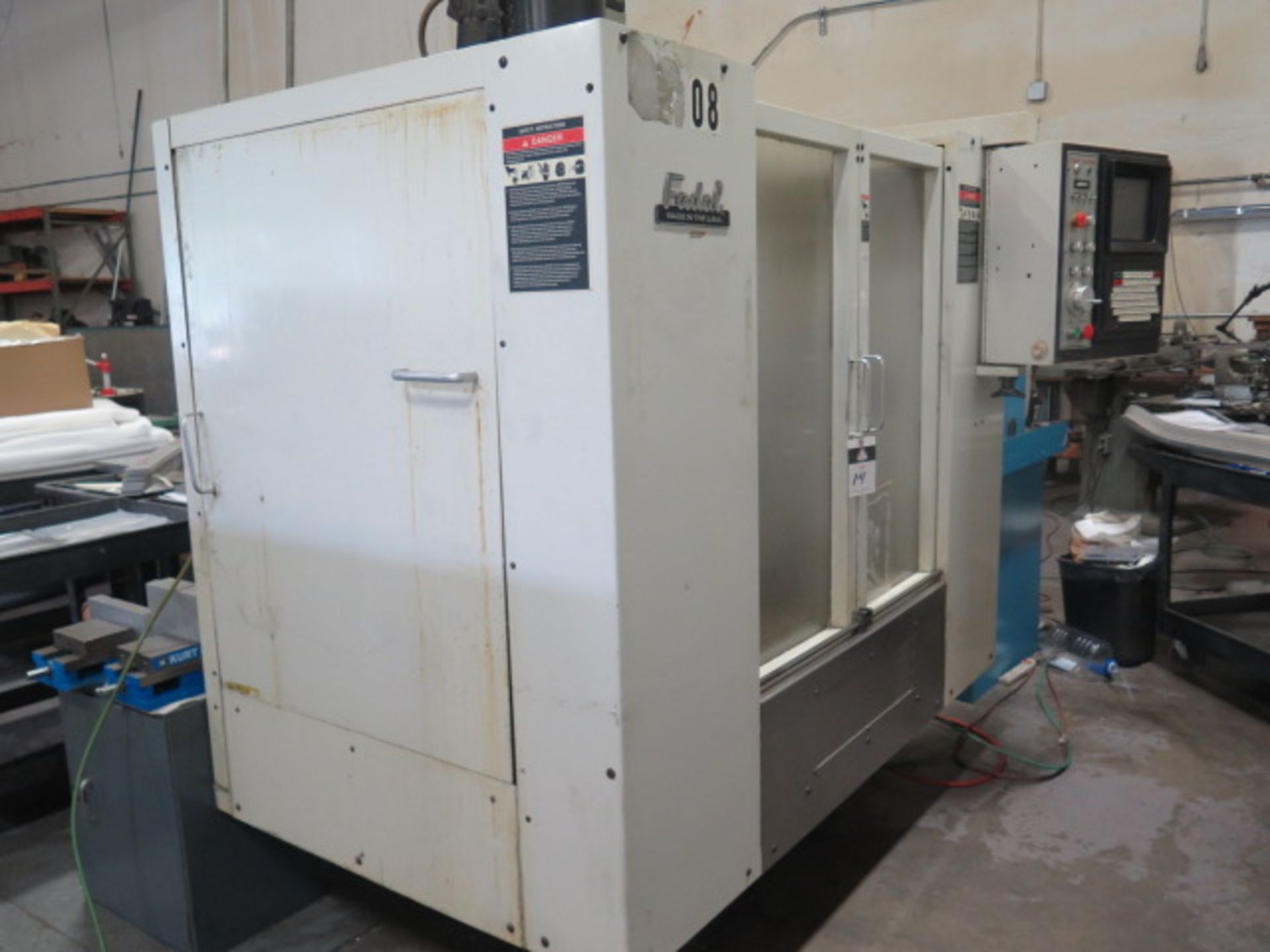 Fadal VMC 15 4-Axis CNC Vertical Machining Center s/n 9410192 w/ Fadal CNC88HS Controls, SOLD AS IS - Image 3 of 16