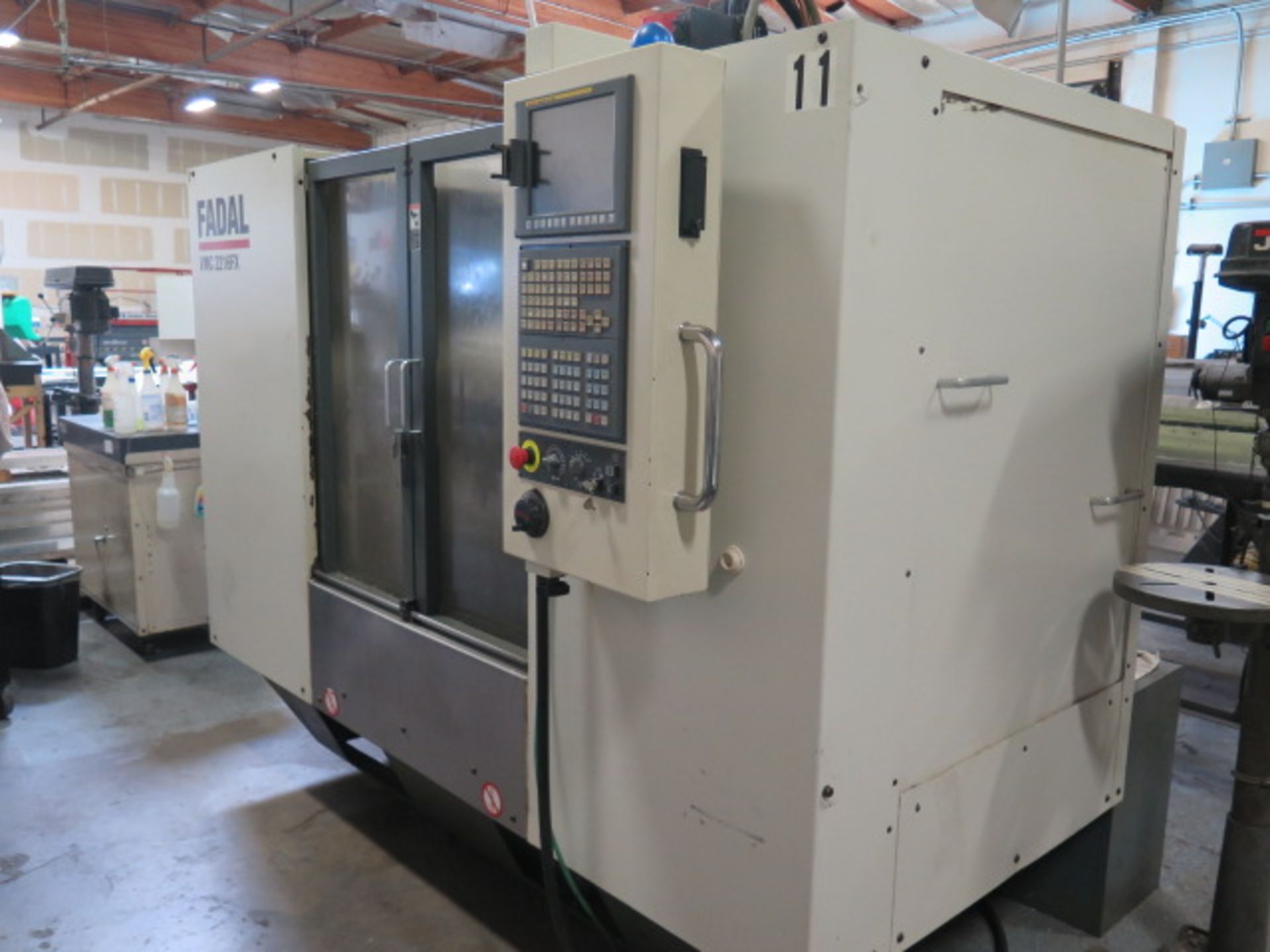 2006 Fadal VMC 2216 FX CNC VMC s/n 012006109239 w/ Fanuc Series 0i-MC, SOLD AS IS - Image 2 of 17