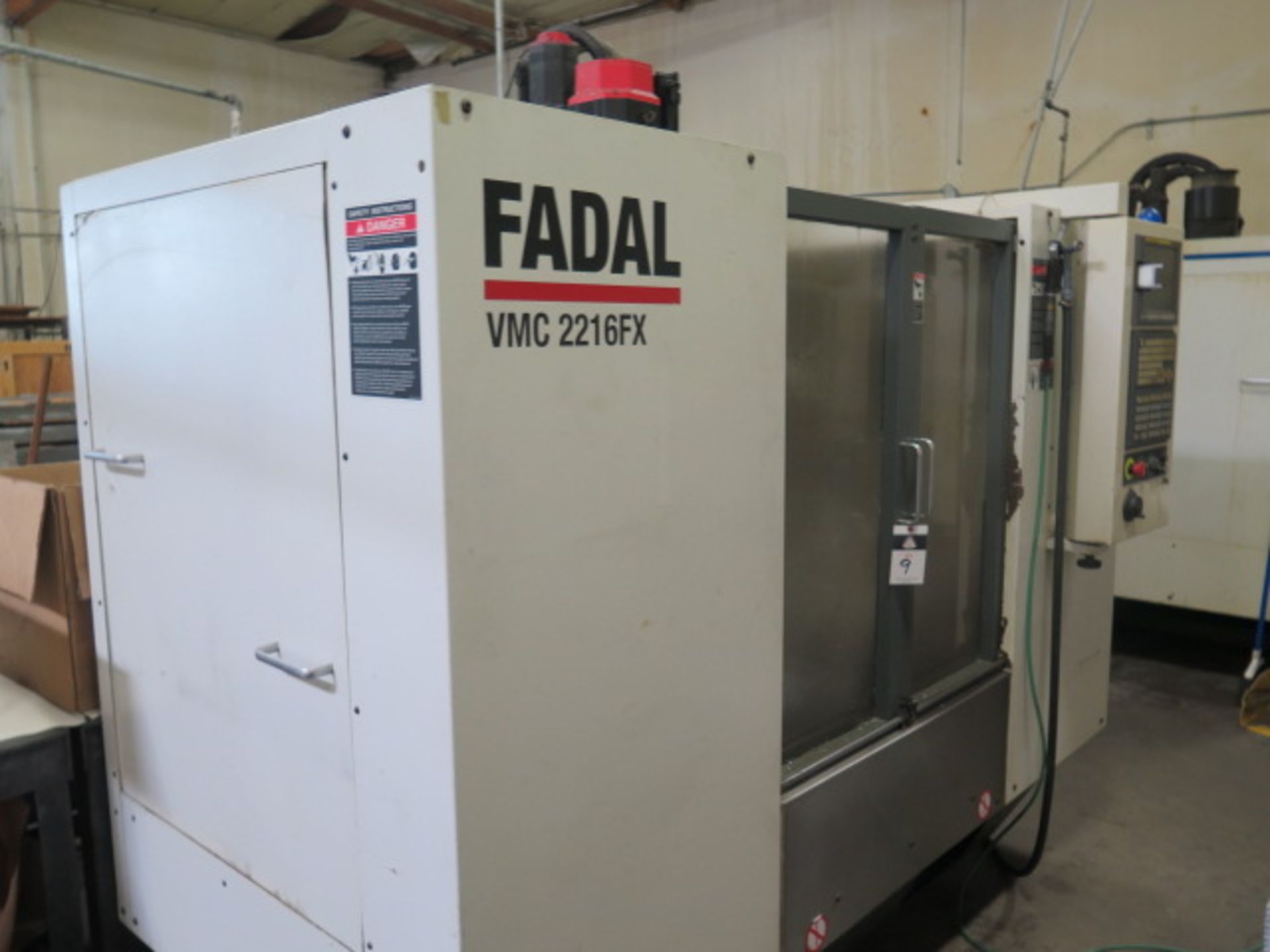 2006 Fadal VMC 2216 FX CNC VMC s/n 012006109239 w/ Fanuc Series 0i-MC, SOLD AS IS - Image 3 of 17