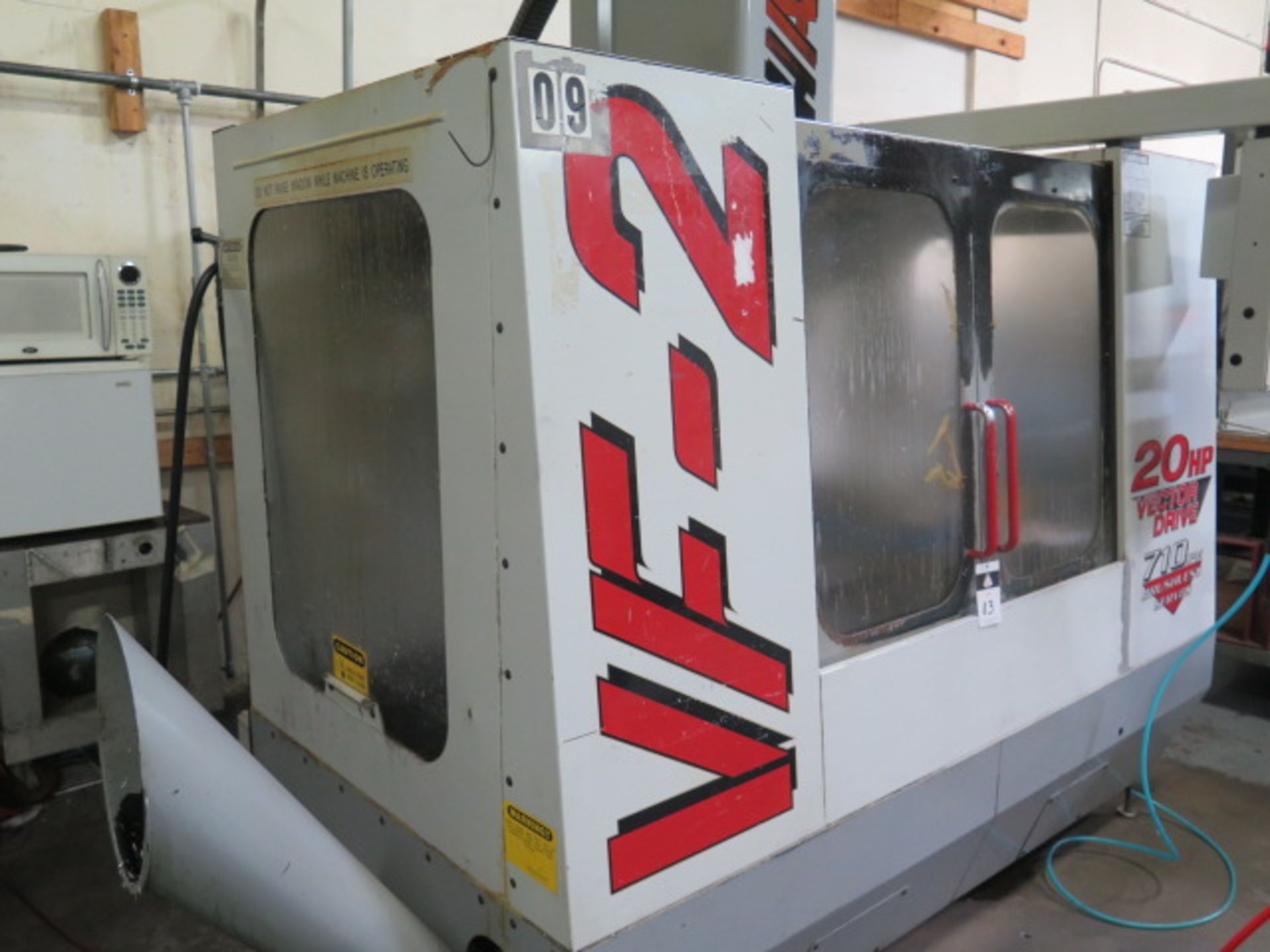 1998 Haas VF-2 CNC Vertical Machining Center s/n 14466 w/ Haas Controls, 20-Station ATC, SOLD AS IS - Image 3 of 14