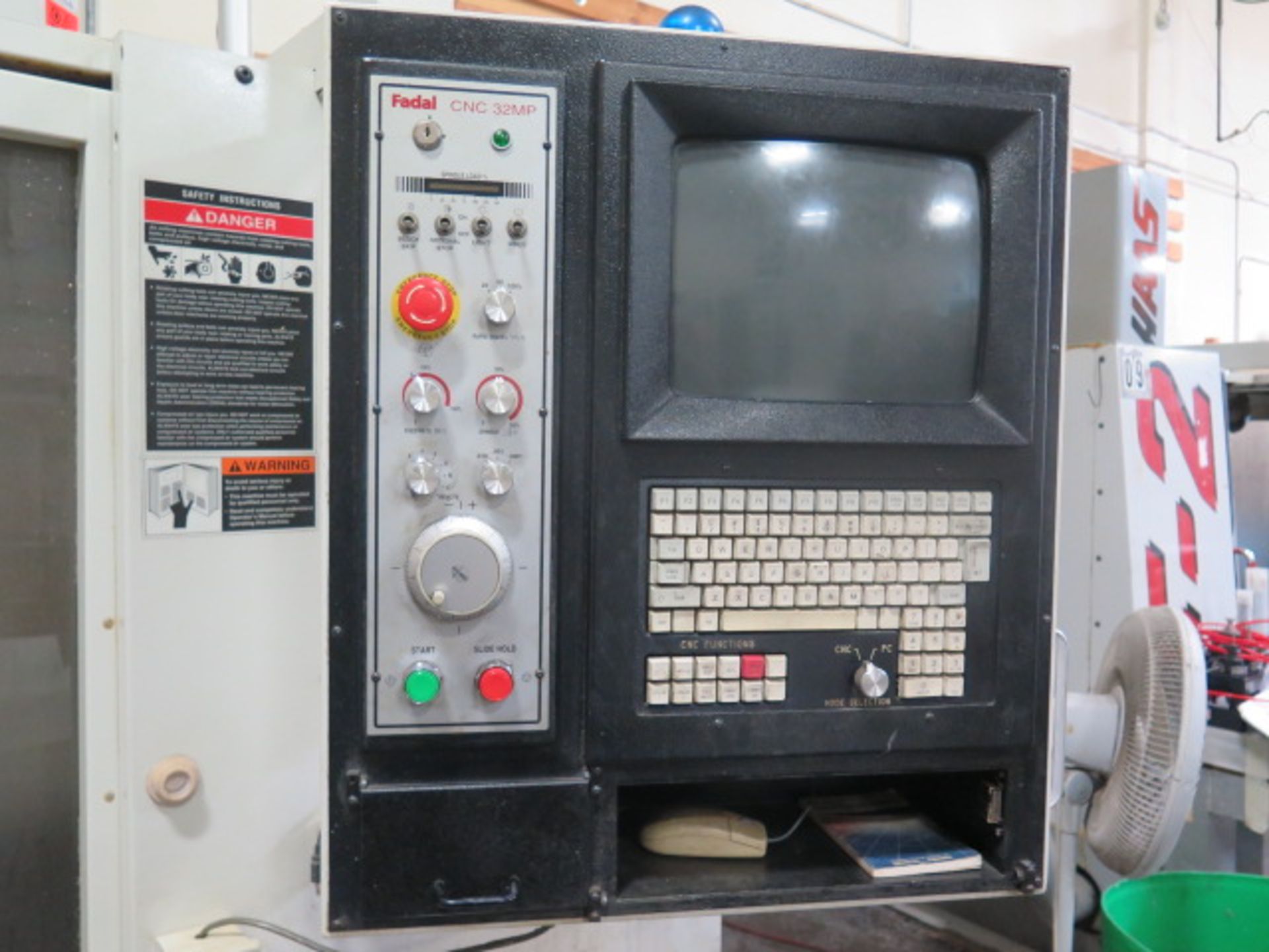 2003 Fadal VMC 4020HT CNC VMC s/n 032003095603 w/ Fadal CNC32MP Controls, SOLD AS IS - Image 5 of 18