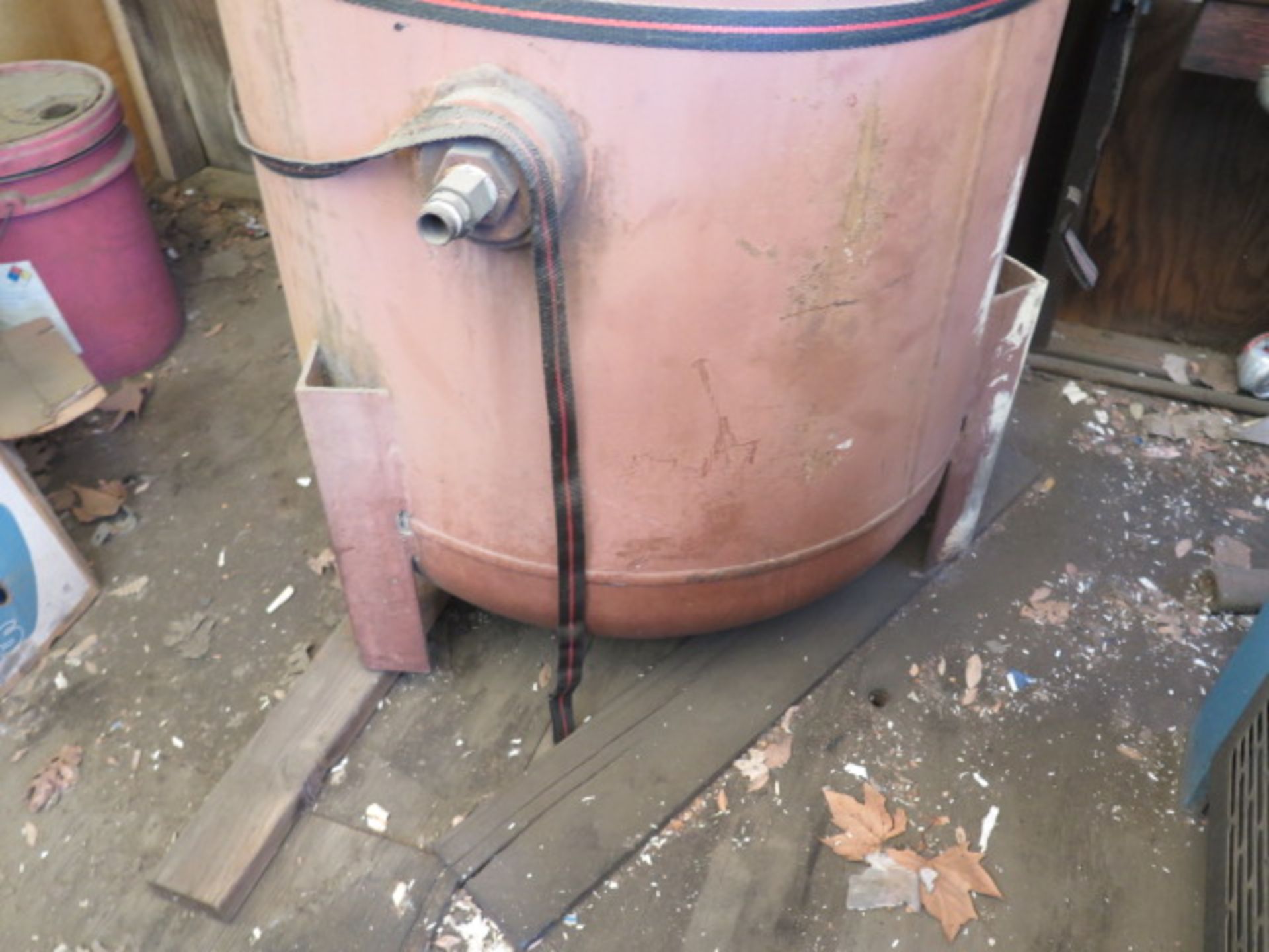 240 Gallon Vertical Air Storage Tank (SOLD AS-IS - NO WARRANTY) - Image 2 of 3