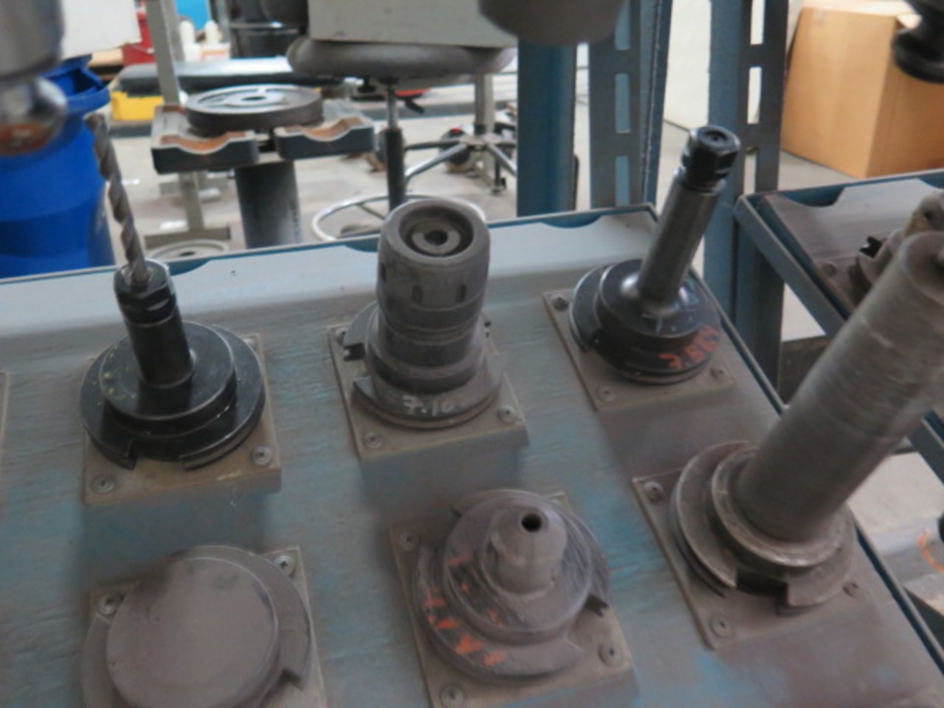 CAT-50 Taper Tooling (35) w/ Cart (SOLD AS-IS - NO WARRANTY) - Image 10 of 13