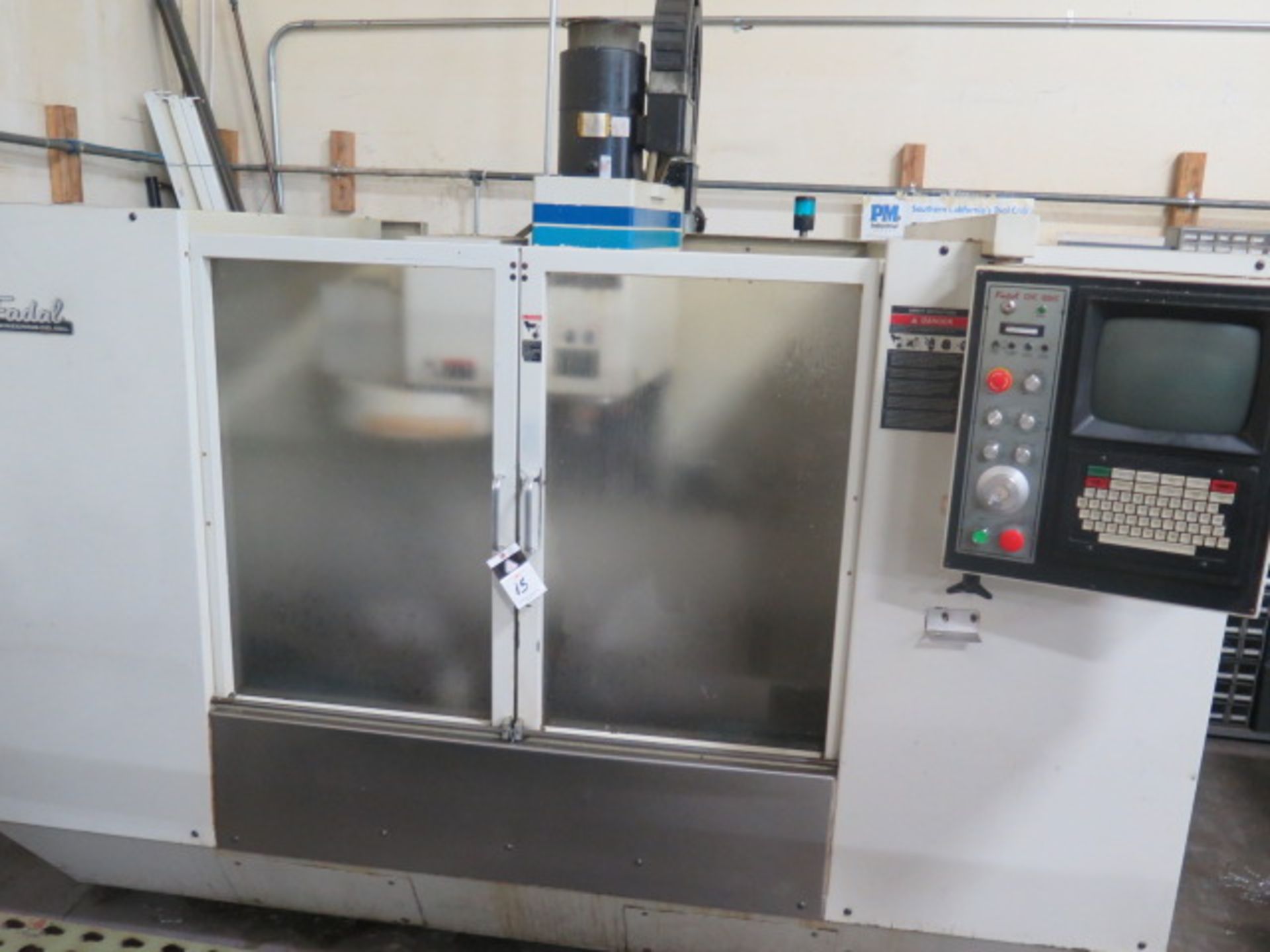 Fadal VMC 4020 CNC Vertical Machining Center s/n 9304271 w/ Fadal CNC88HS Controls, SOLD AS IS