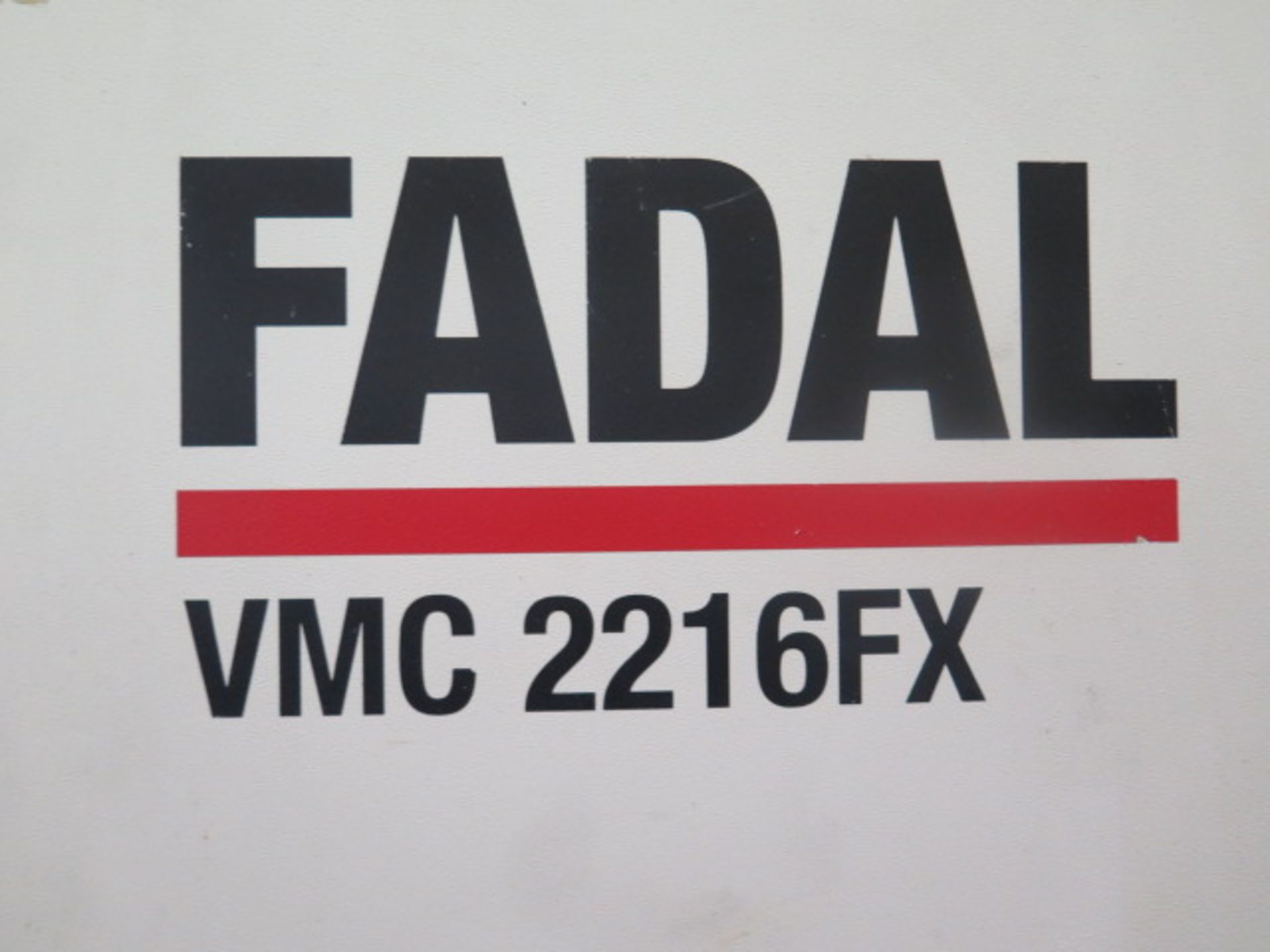 2006 Fadal VMC 2216 FX CNC VMC s/n 012006109239 w/ Fanuc Series 0i-MC, SOLD AS IS - Image 4 of 17