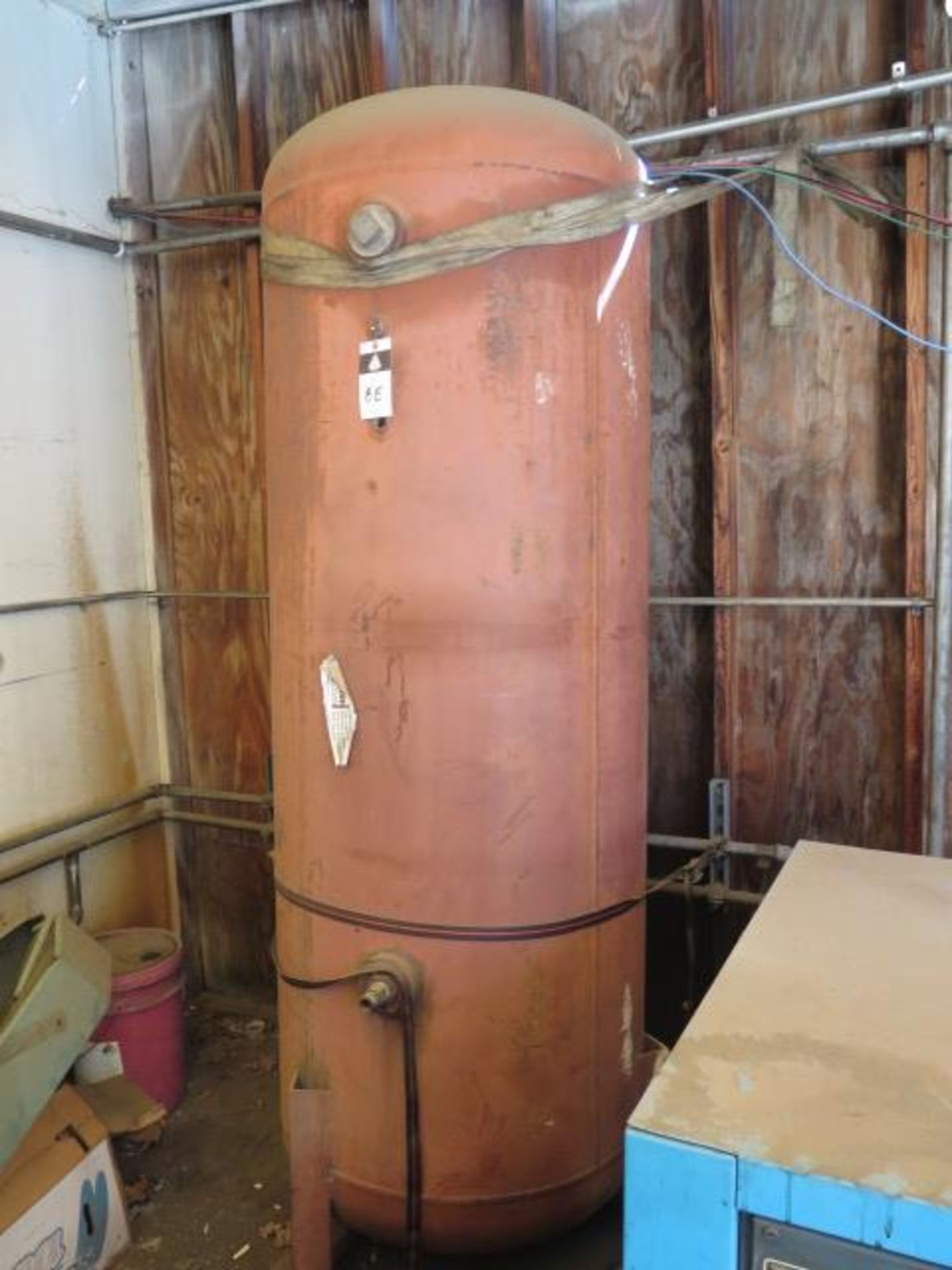 240 Gallon Vertical Air Storage Tank (SOLD AS-IS - NO WARRANTY)