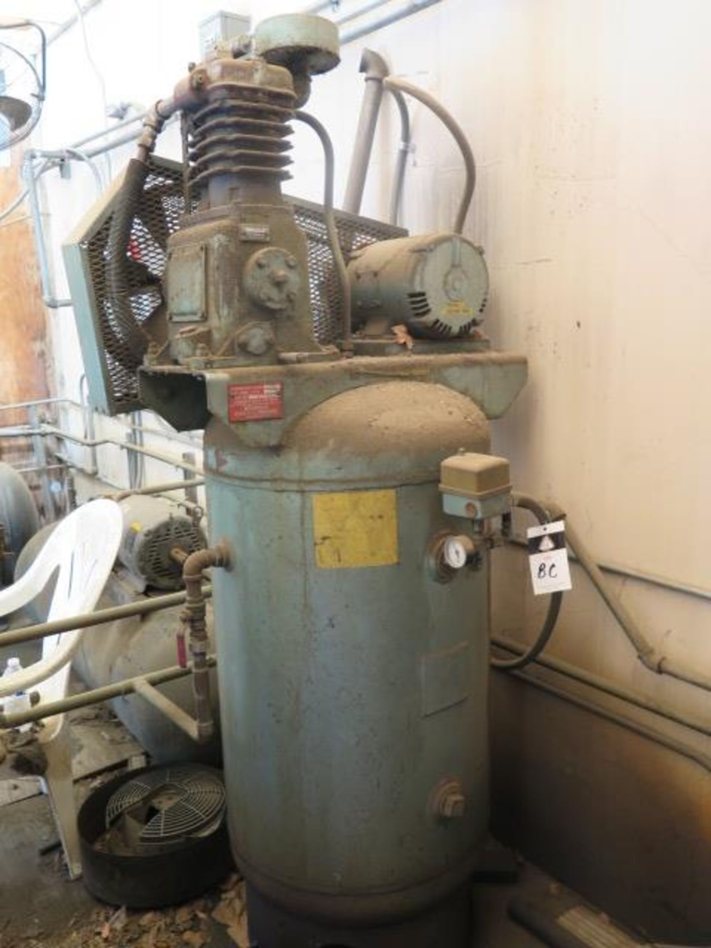 Magnolia 5Hp Vertical Air Compressor w/ 60 Gallon Tank (SOLD AS-IS - NO WARRANTY)