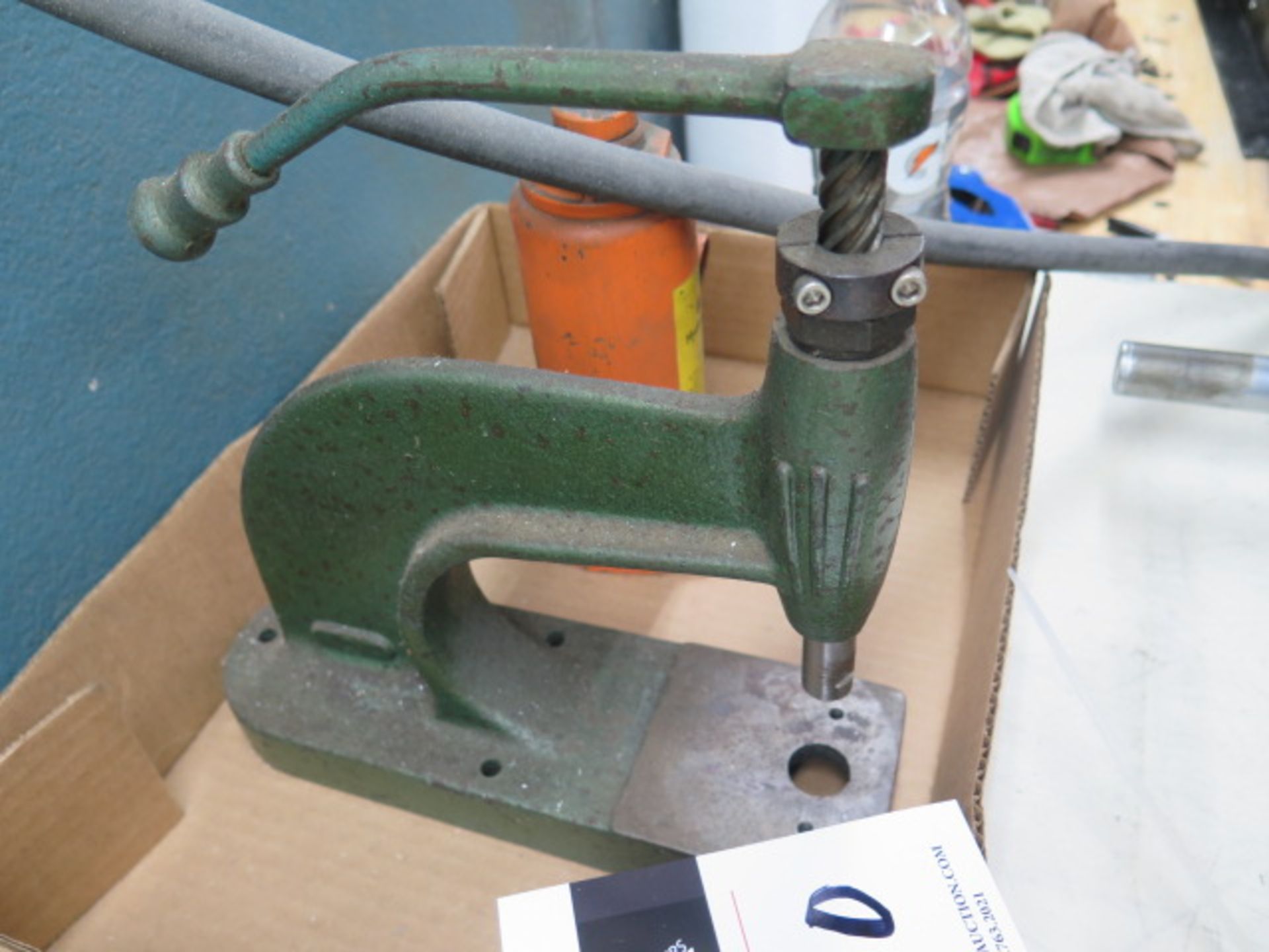 Arbor Press and Hydraulic Bottle Jack (SOLD AS-IS - NO WARRANTY) - Image 2 of 3