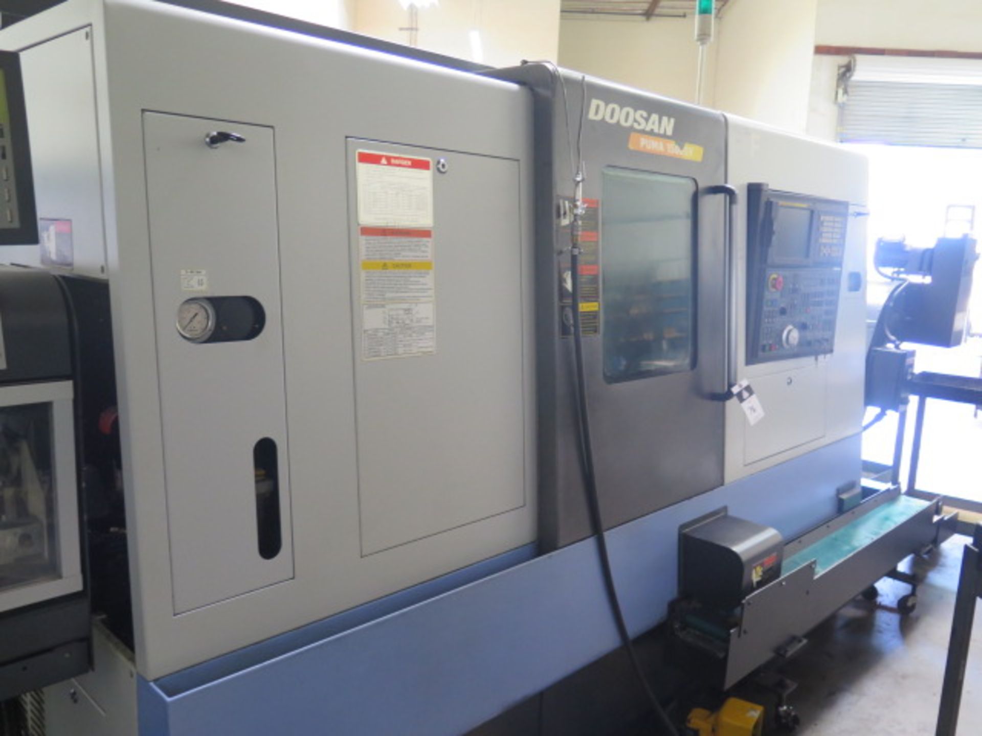 2008 Doosan PUMA 1500SY 5-Axis Twin Spindle Live Turret CNC Turning Center s/n P150SY1041,SOLD AS IS - Image 2 of 17