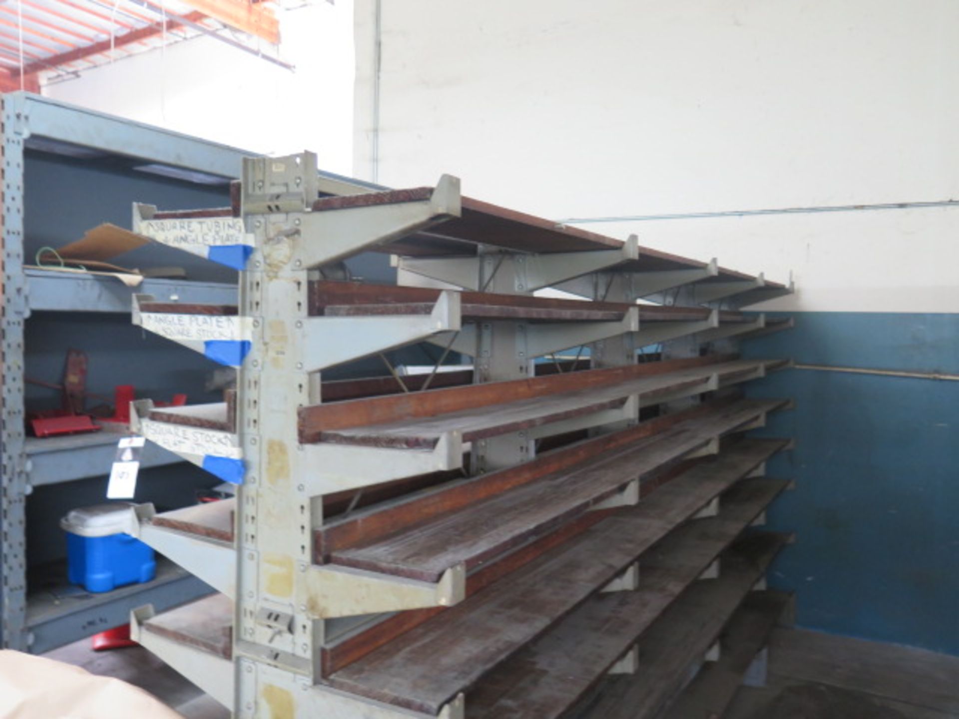Cantilever Material Rack, Pallet Rack and Misc Shelves (SOLD AS-IS - NO WARRANTY) - Image 2 of 4