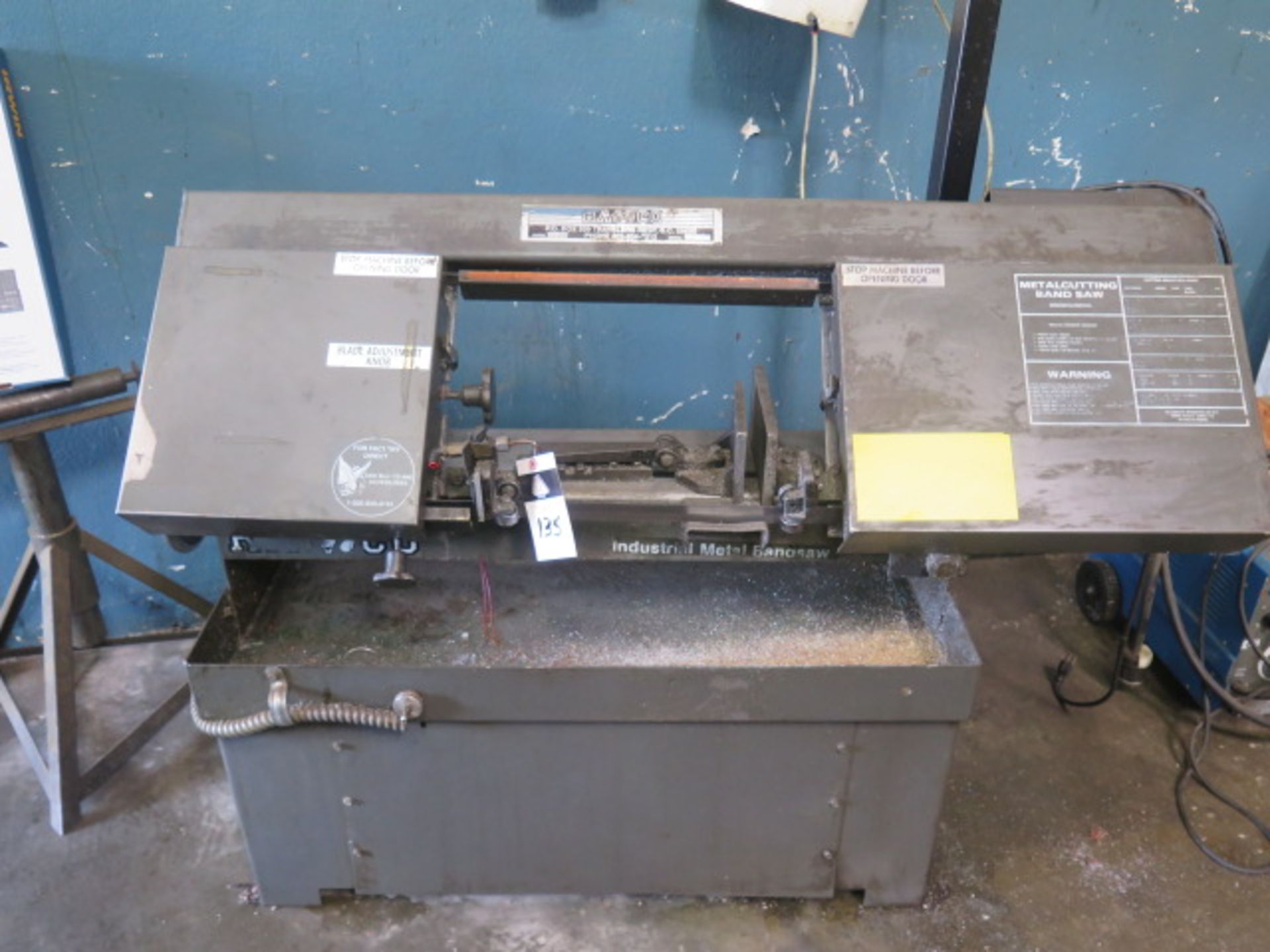 Ramco RS-90P Horizontal Band Saw w/ Manual Clamping, Coolant (SOLD AS-IS - NO WARRANTY)