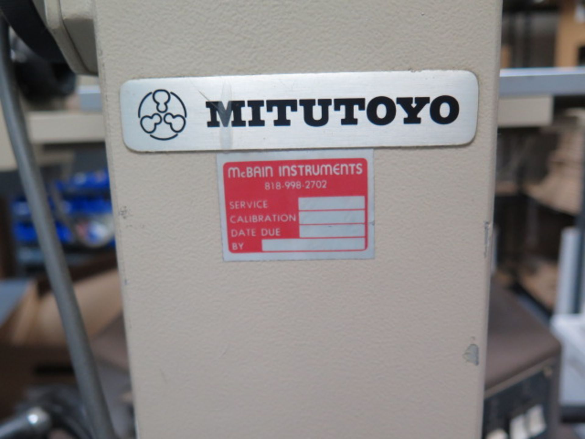 Mitutoyo PH350H 13” Optical Comparator s/n 60680 w/ Mitutoyo Digital Micrometer Readout, SOLD AS IS - Image 9 of 10