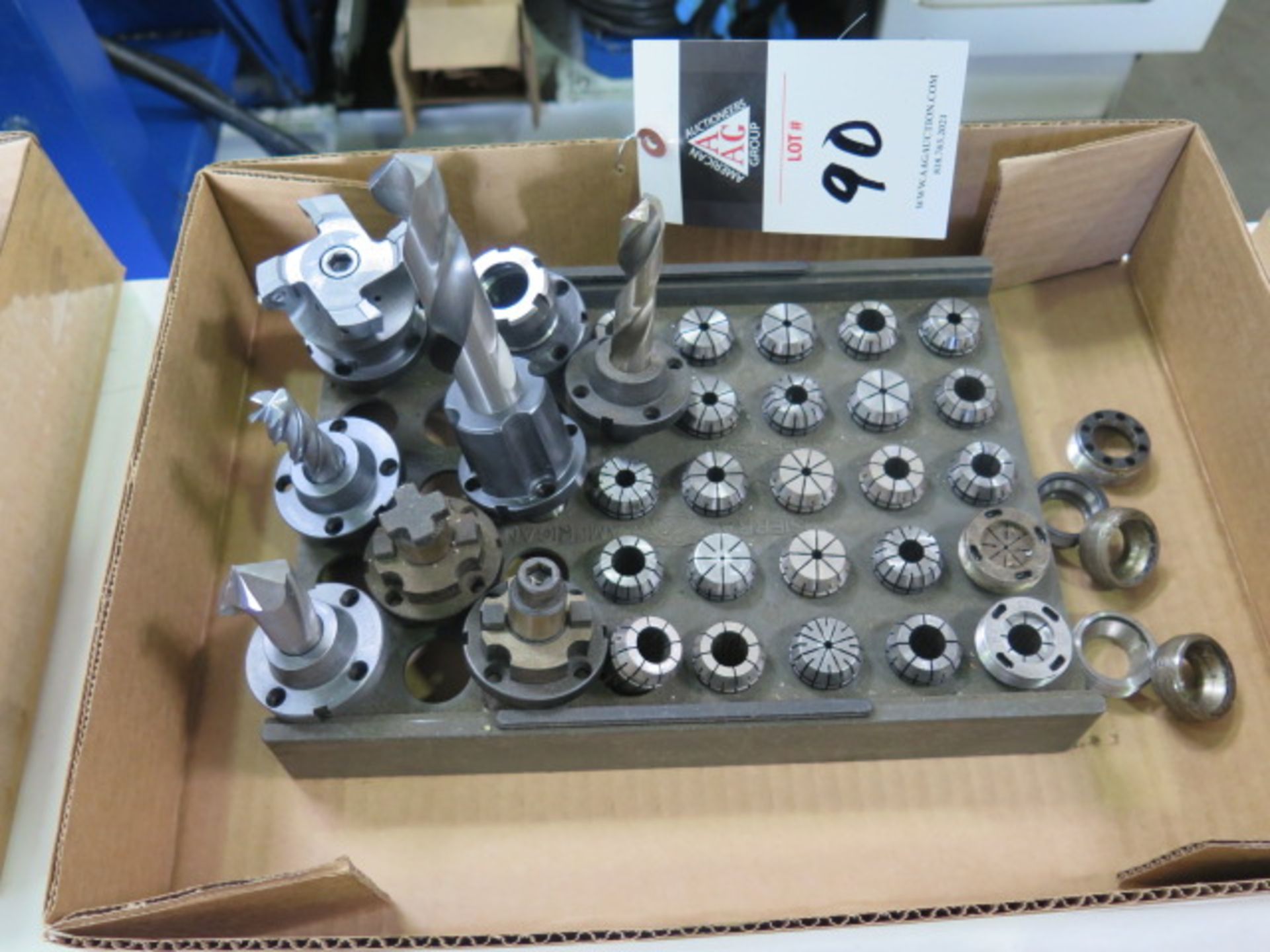 Tool Holders and Flex Collets (FOR LIVE TOOLING) (SOLD AS-IS - NO WARRANTY)