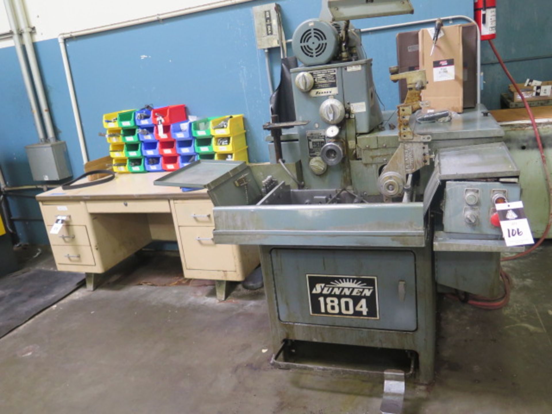 Sunnen MBC-1804 Precision Honing Machine s/n 84786 e/ Power Stroke, Coolant (SOLD AS-IS - NO