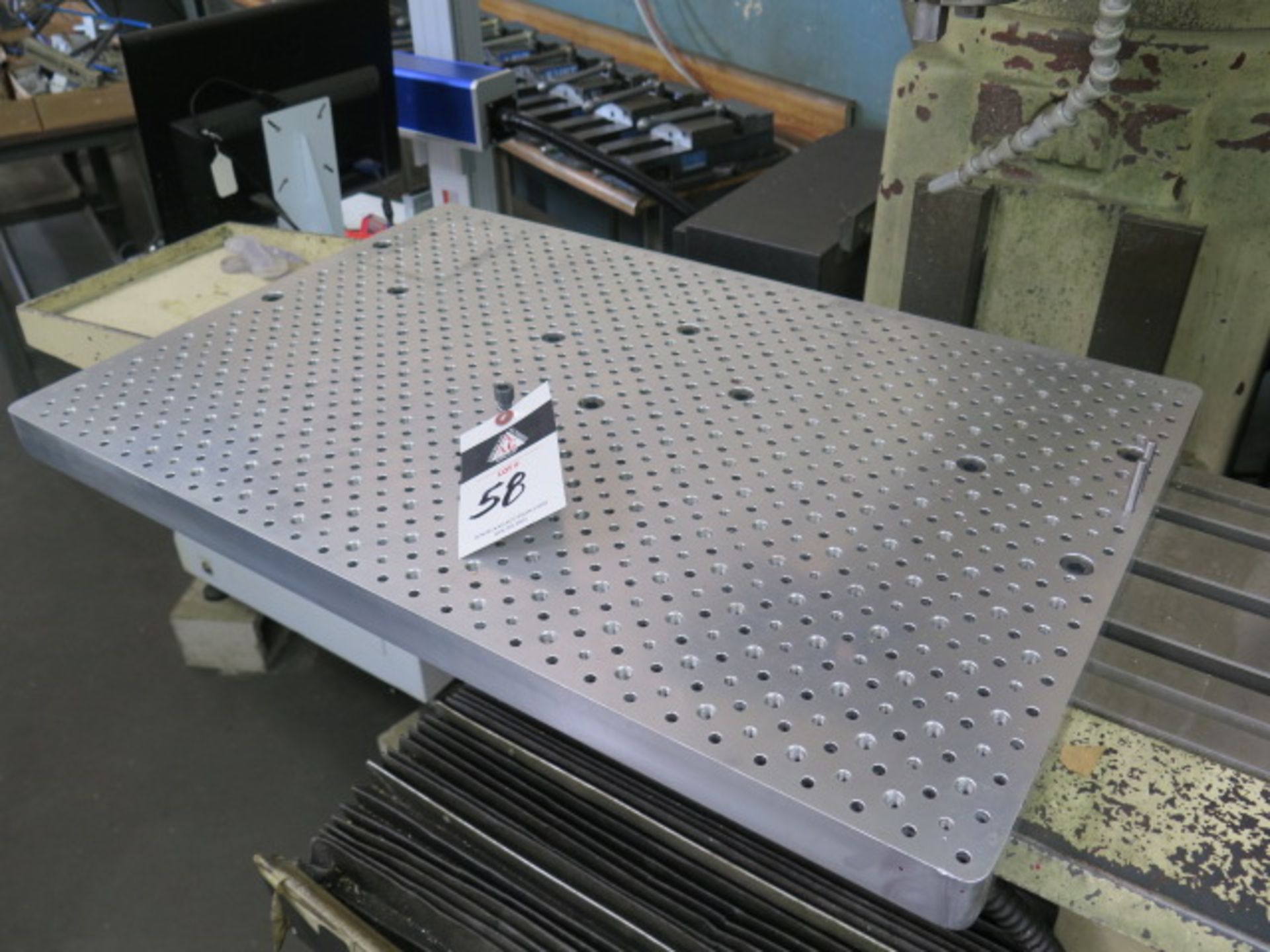 20" x 30" Tapped-Hole Fixture Plate (SOLD AS-IS - NO WARRANTY) - Image 2 of 5