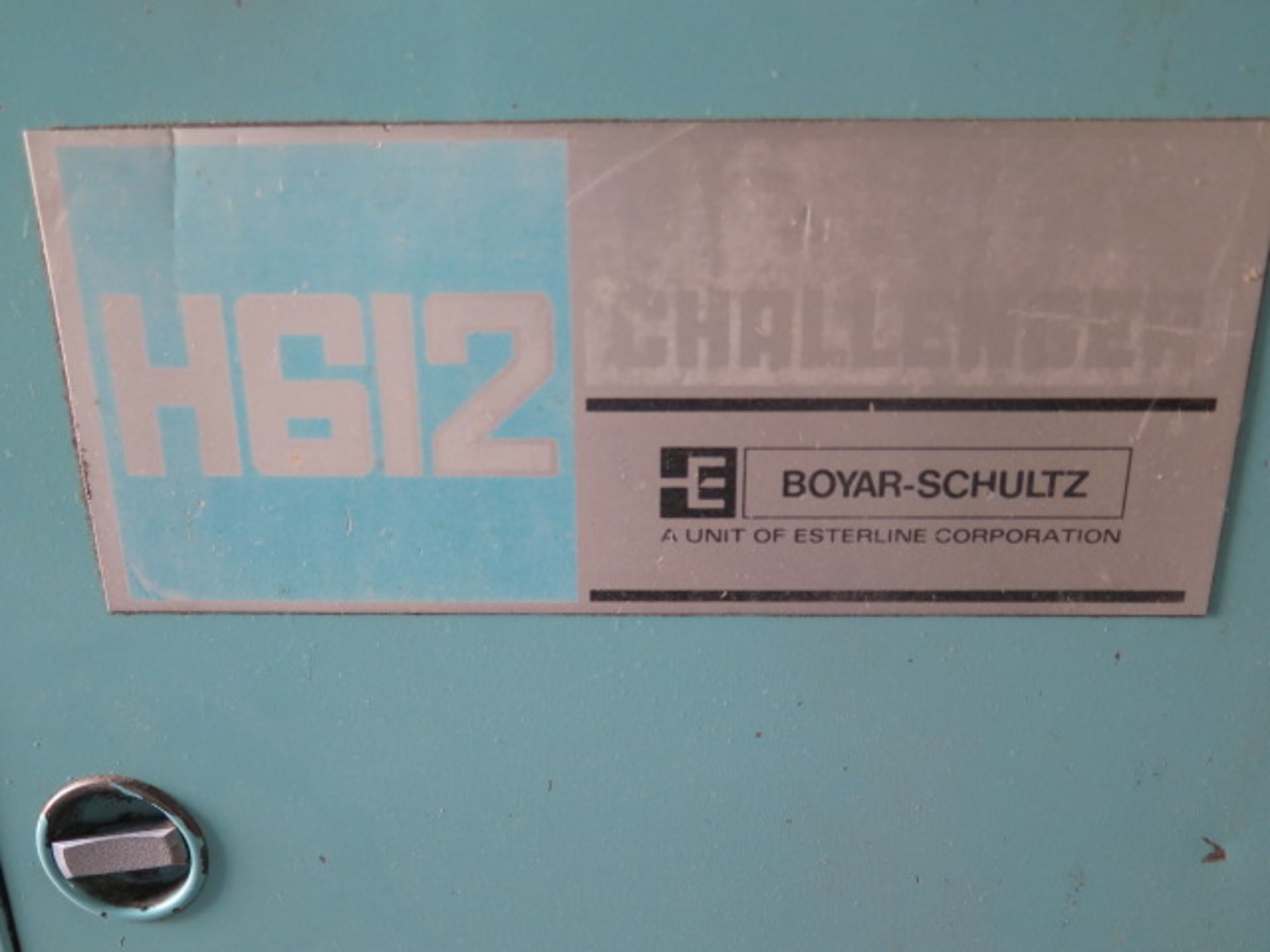 Boyar Schultz Challenger H612 6” x 12” Surface Grinder w/ Magnetic Chuck (SOLD AS-IS - NO WARRANTY) - Image 9 of 9