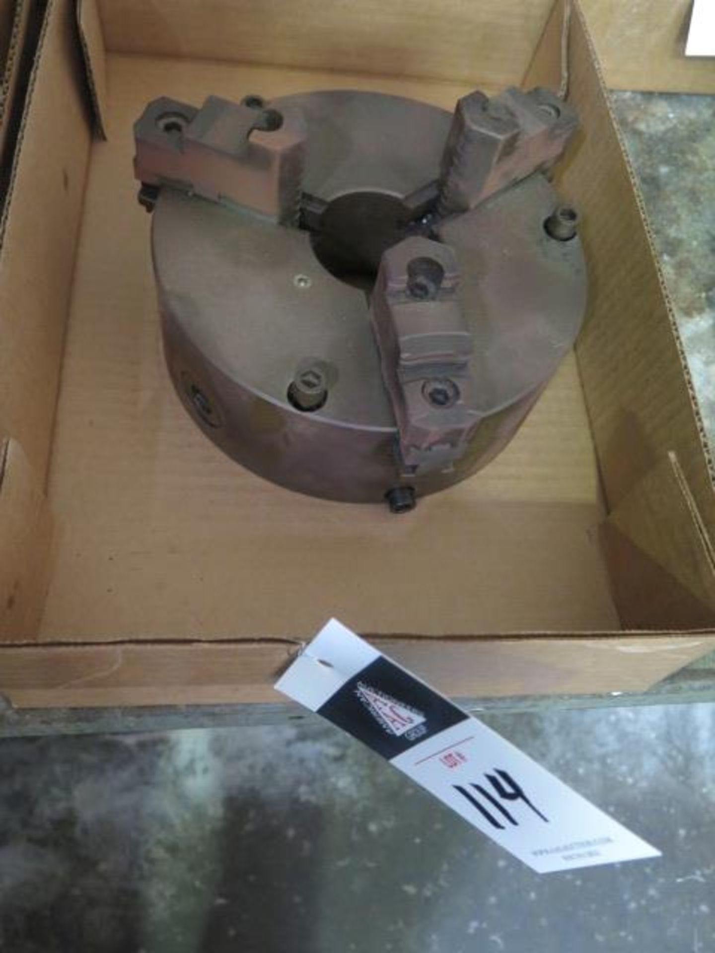 8" 3-Jaw Chuck (SOLD AS-IS - NO WARRANTY)