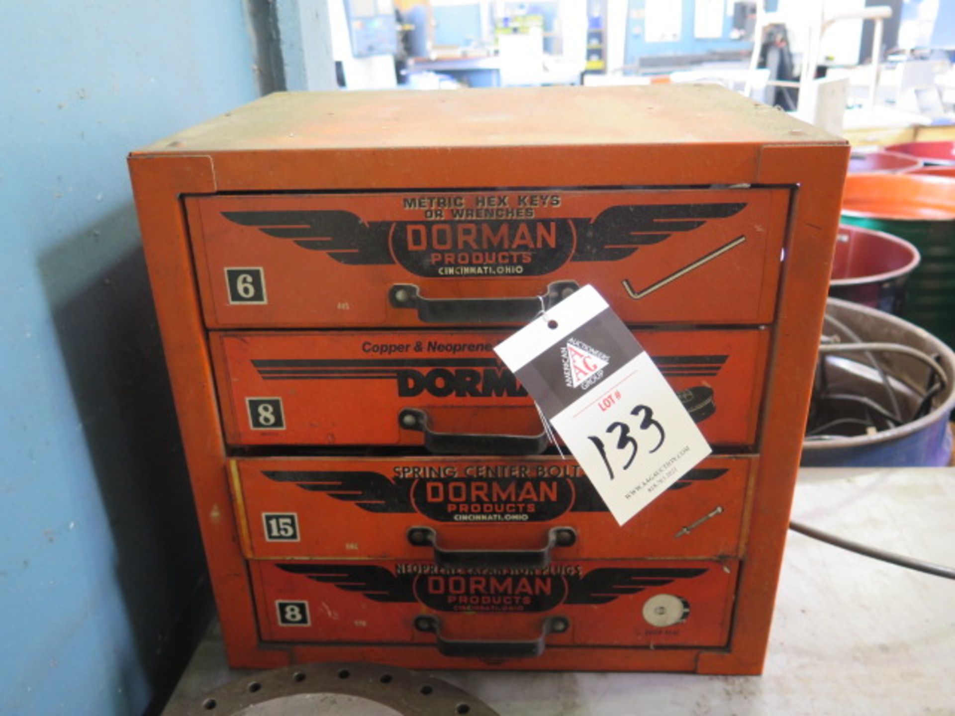 Dorman 4-Drawer Cabinet w/ Misc (SOLD AS-IS - NO WARRANTY) - Image 2 of 4